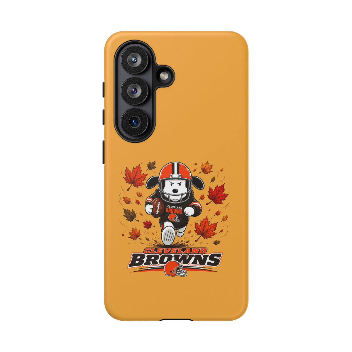 Cleveland Browns Fall Snoopy Touchdown Phone Case, 55 Sizes
