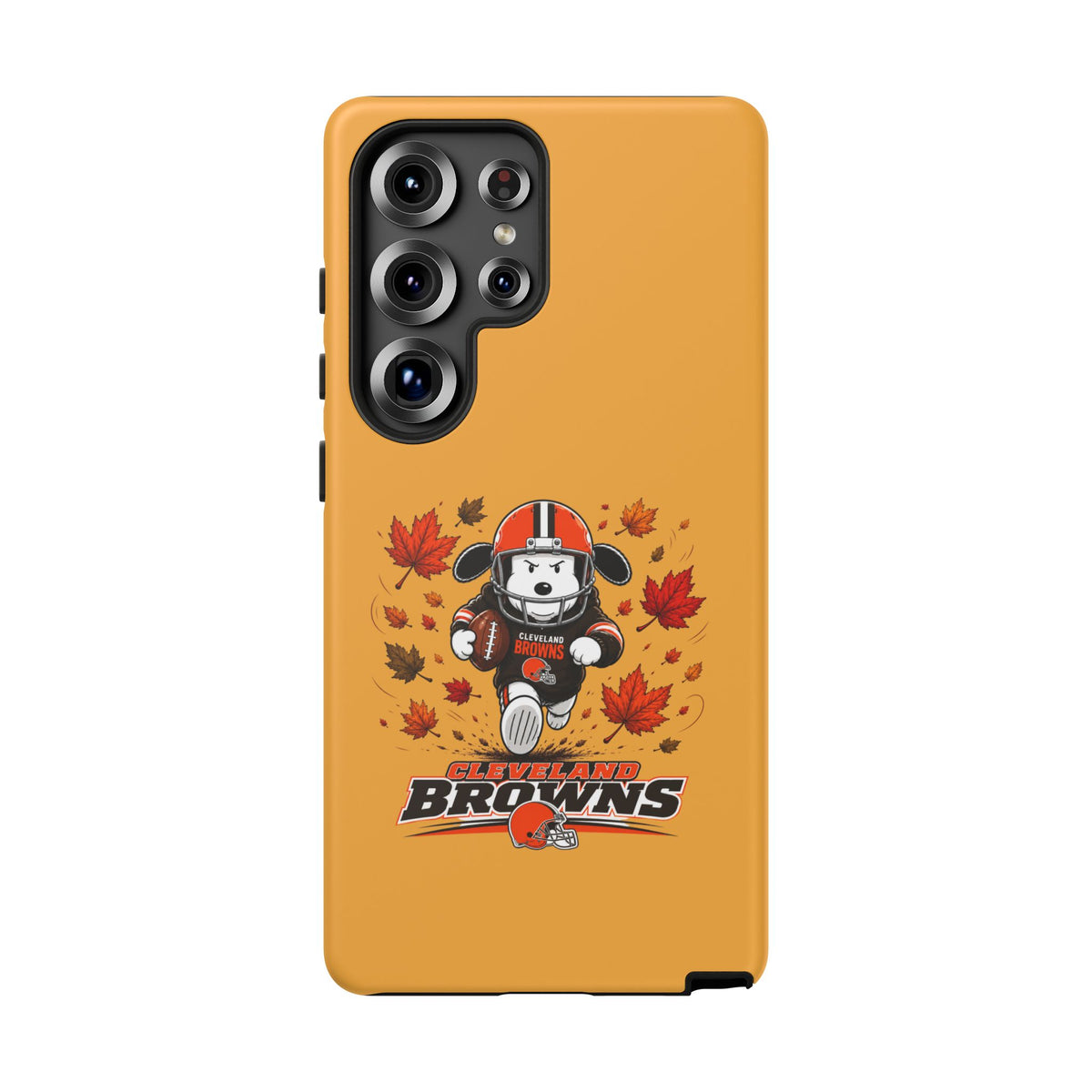 Cleveland Browns Fall Snoopy Touchdown Phone Case, 55 Sizes