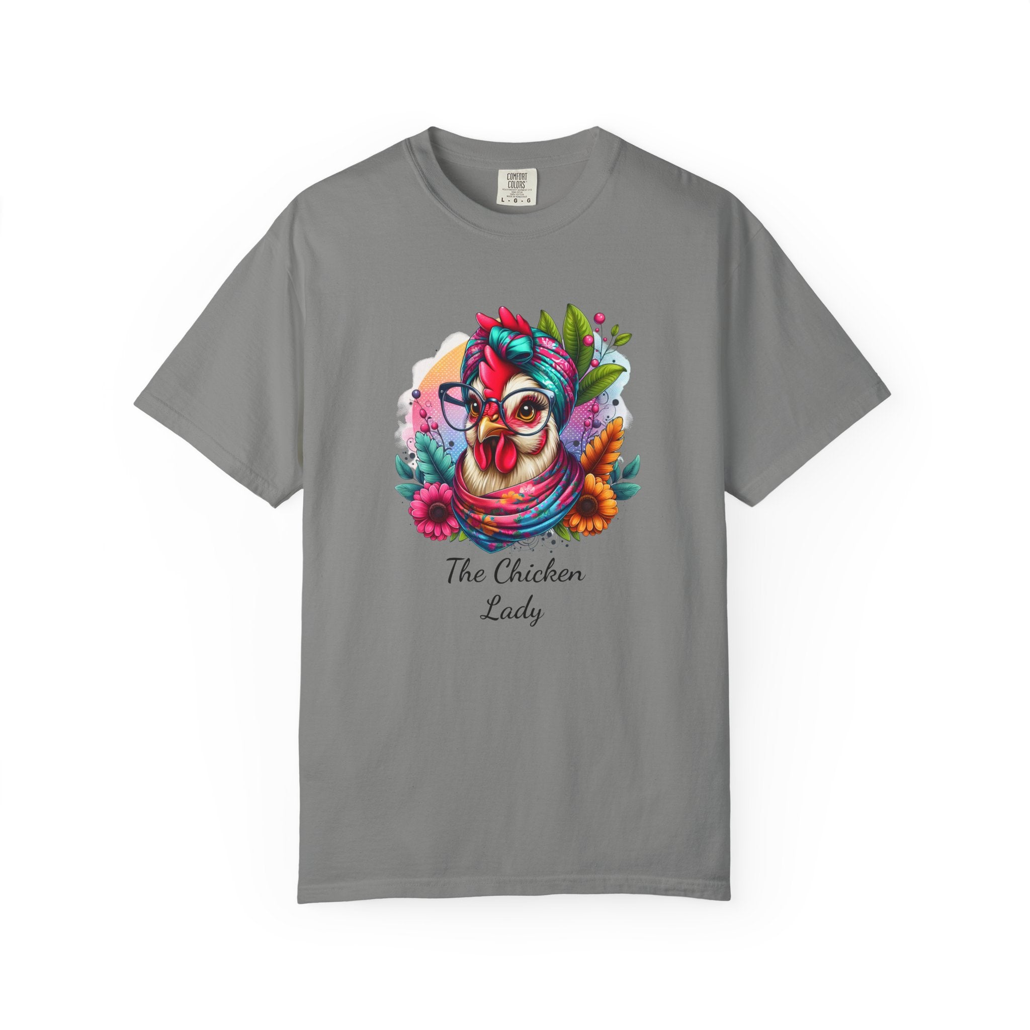 Personalized Chicken Lady T-shirt, Pet Chicken T-Shirt, Backyard Chickens