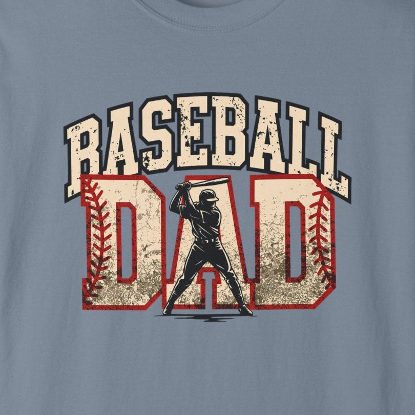 Baseball Dad T-Shirt — Father's Day Baseball Tee for Dad