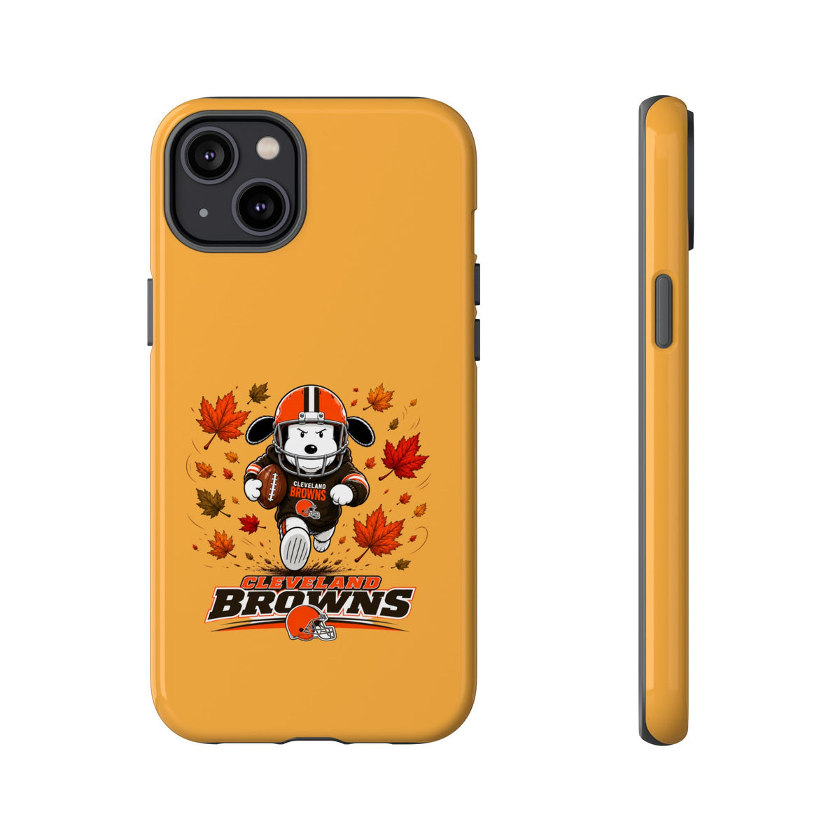 Cleveland Browns Fall Snoopy Touchdown Phone Case, 55 Sizes