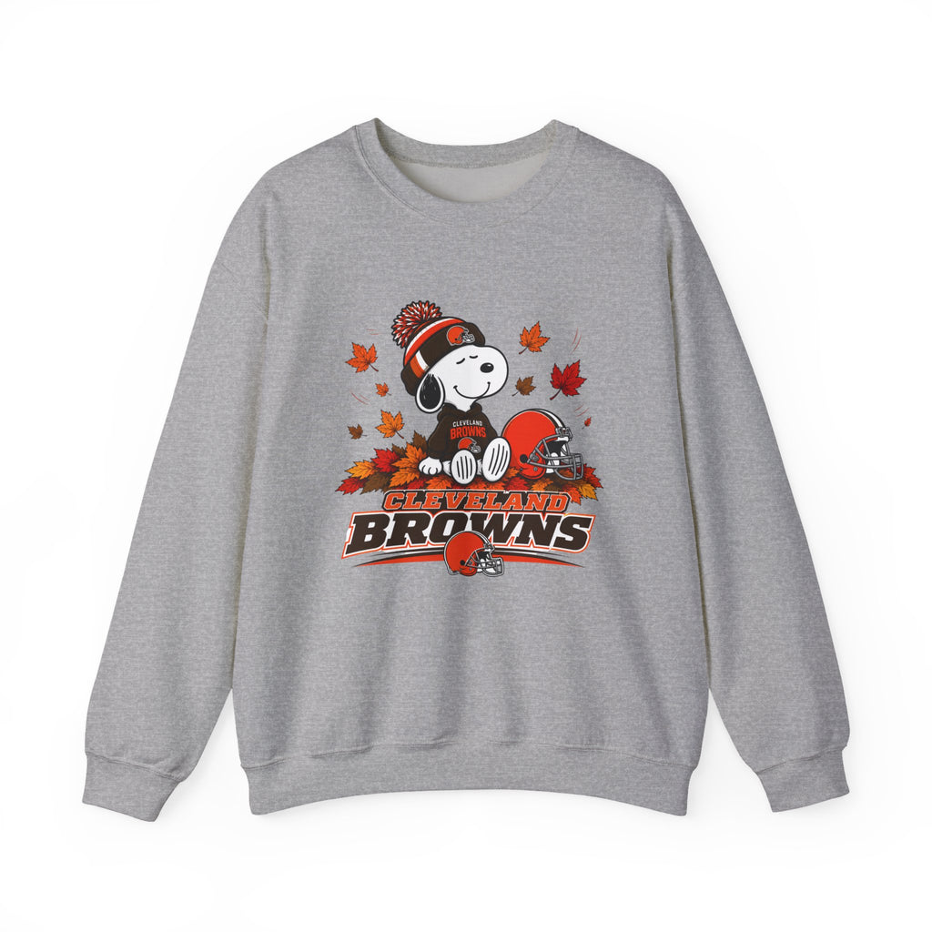 Cleveland Browns Fall Snoopy Sweatshirt for Men and Women
