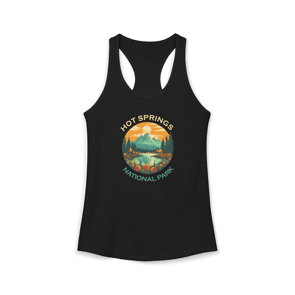 Hot Springs, Women's Ideal Racerback Tank
