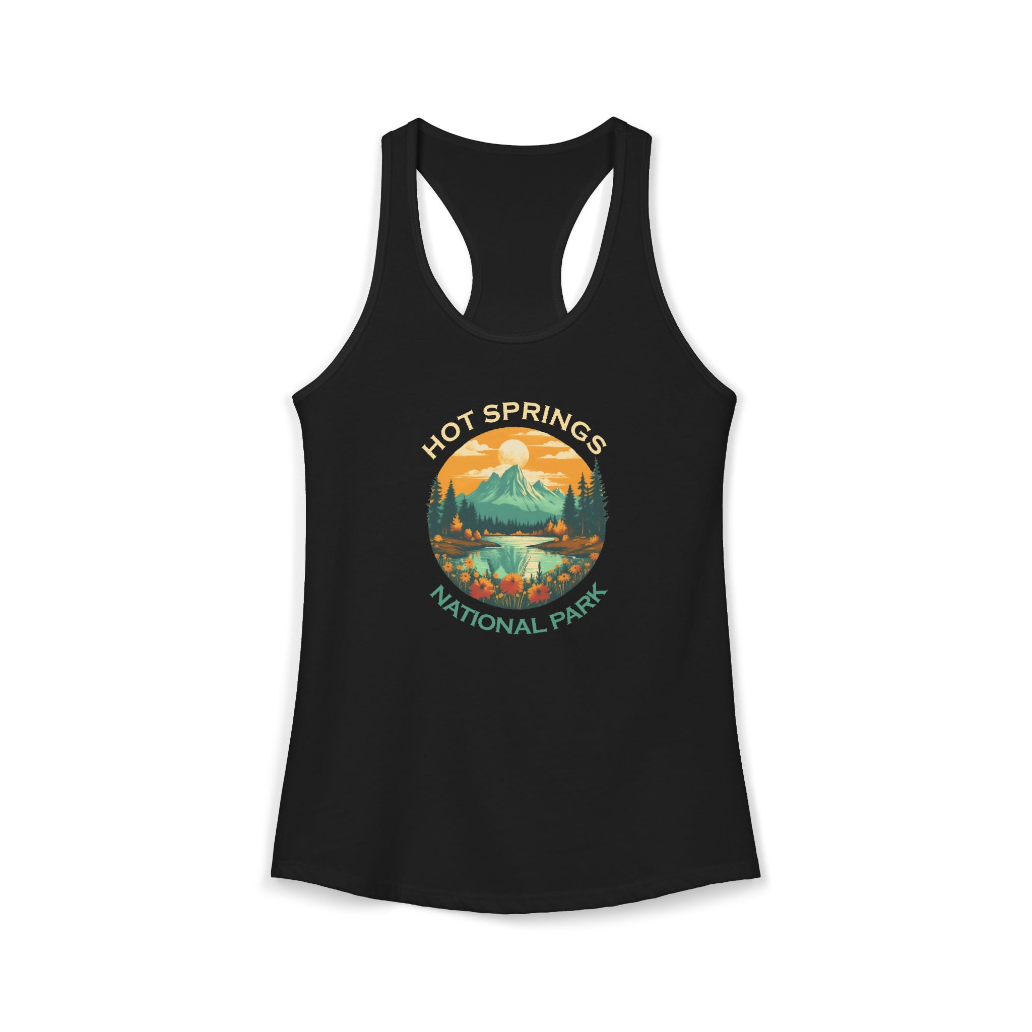 Hot Springs, Women's Ideal Racerback Tank
