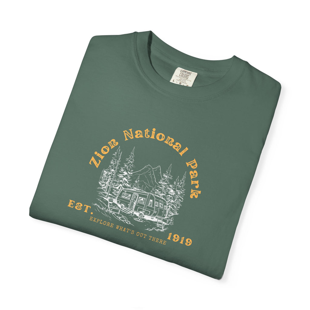 Zion National Park, RV Camping, Unisex T-shirt