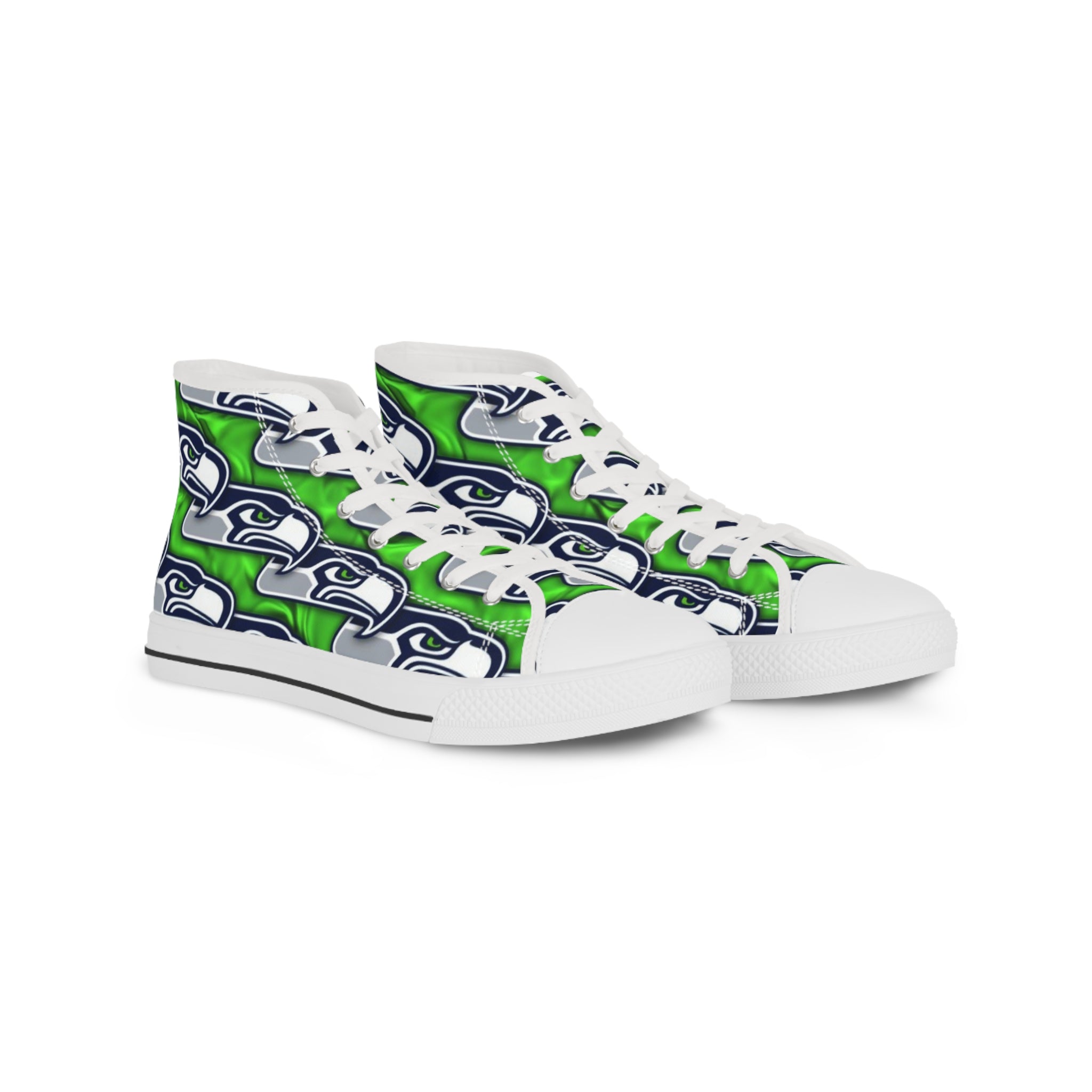 Seattle Football Men's Hi-Top Sneakers,  Football Shoes