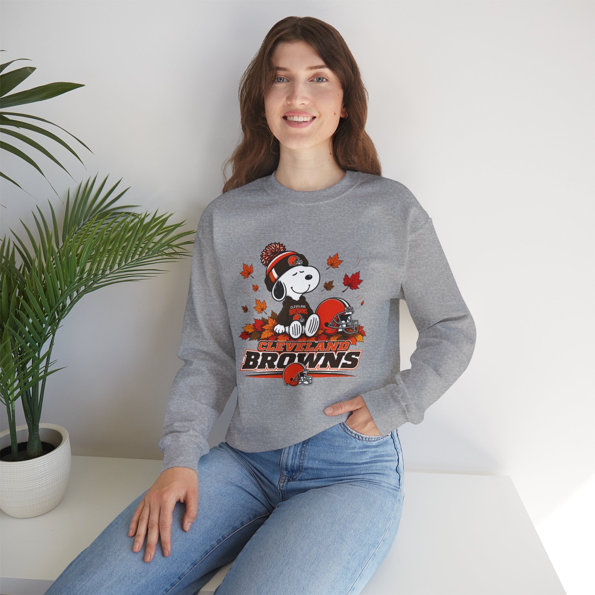 Cleveland Browns Fall Snoopy Sweatshirt for Men and Women
