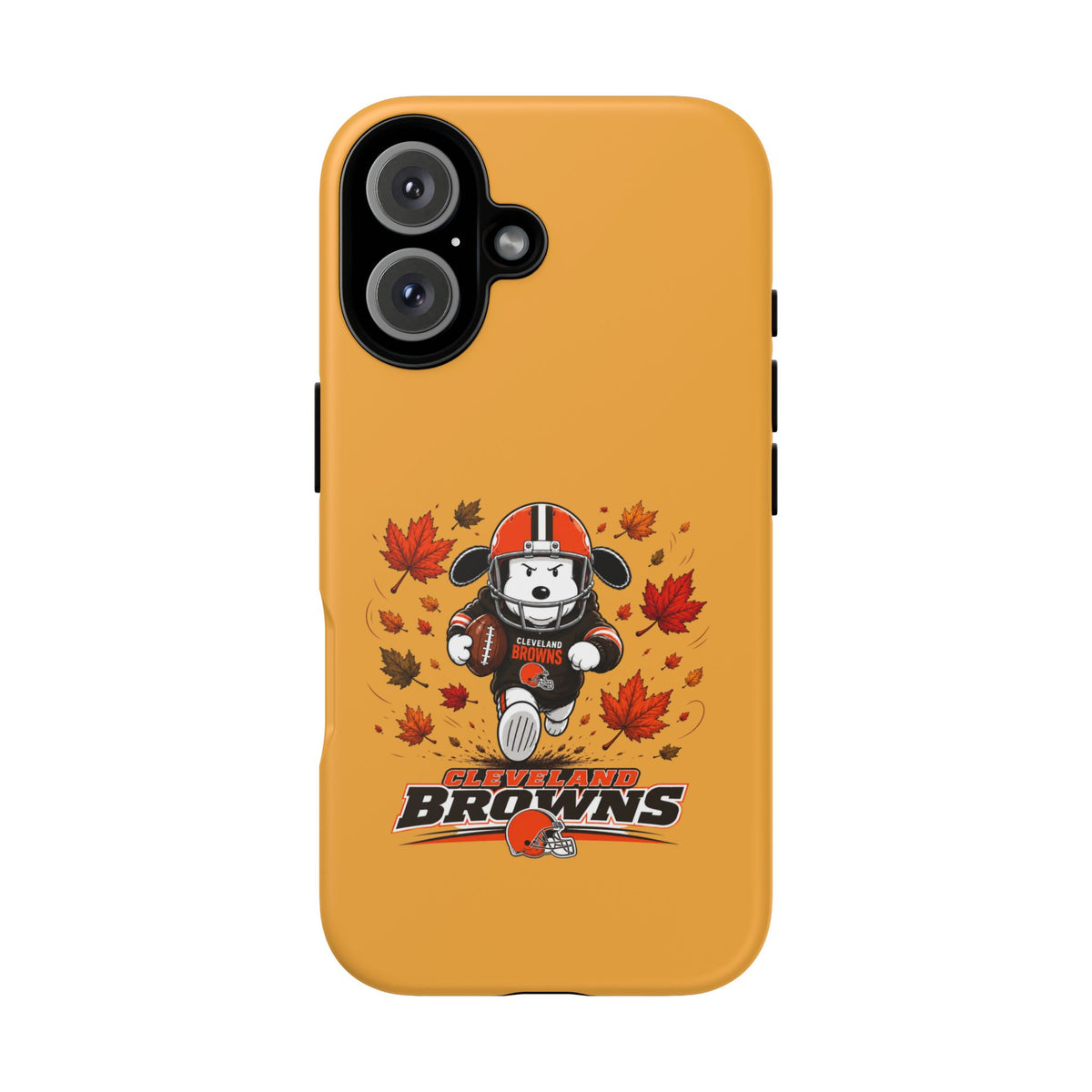 Cleveland Browns Fall Snoopy Touchdown Phone Case, 55 Sizes