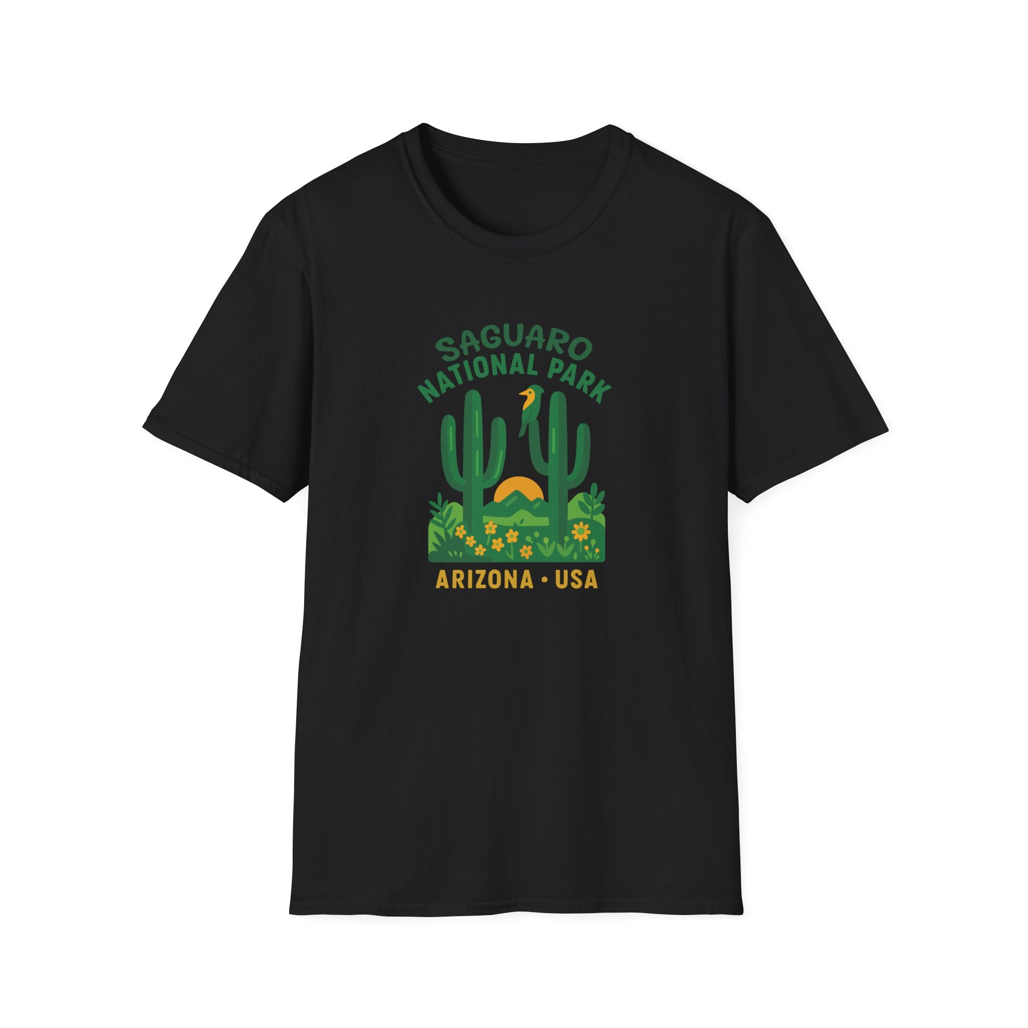 Saquaro National Park Graphic T-Shirt, Southwestern Summer Shirt