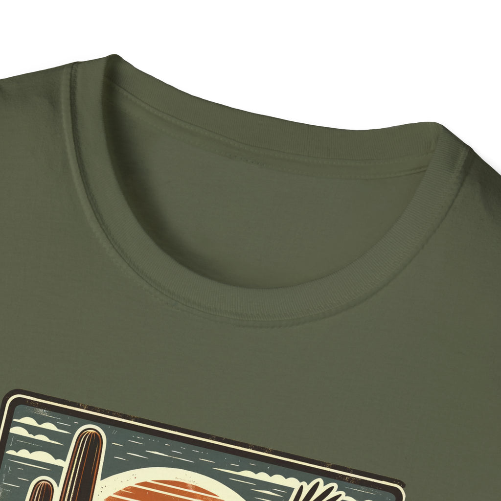 Arizona Desert Graphic T-Shirt, Southwestern Summer Shirt