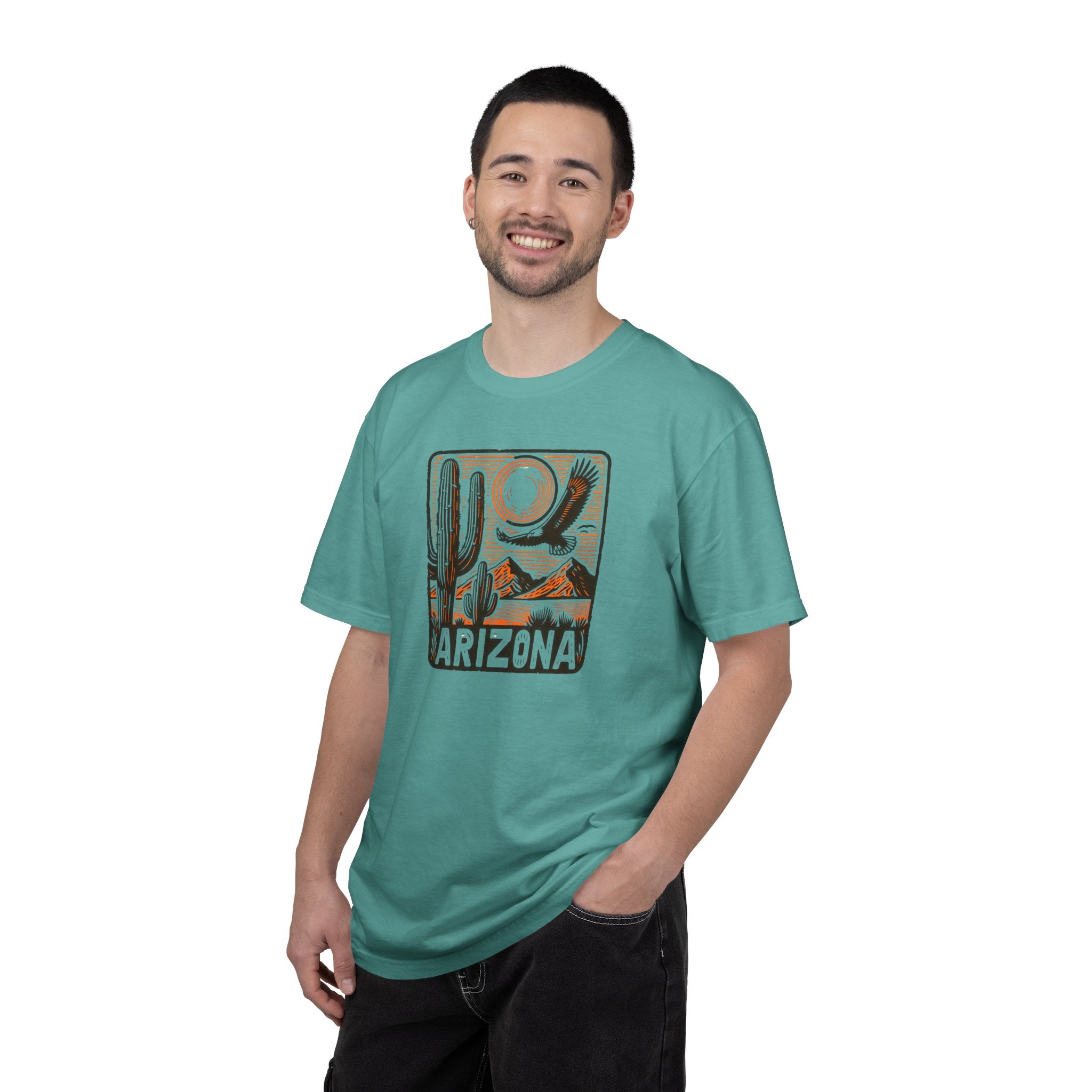 Arizona Sunset T-shirt, Southwest Desert Design, Men's & Women's