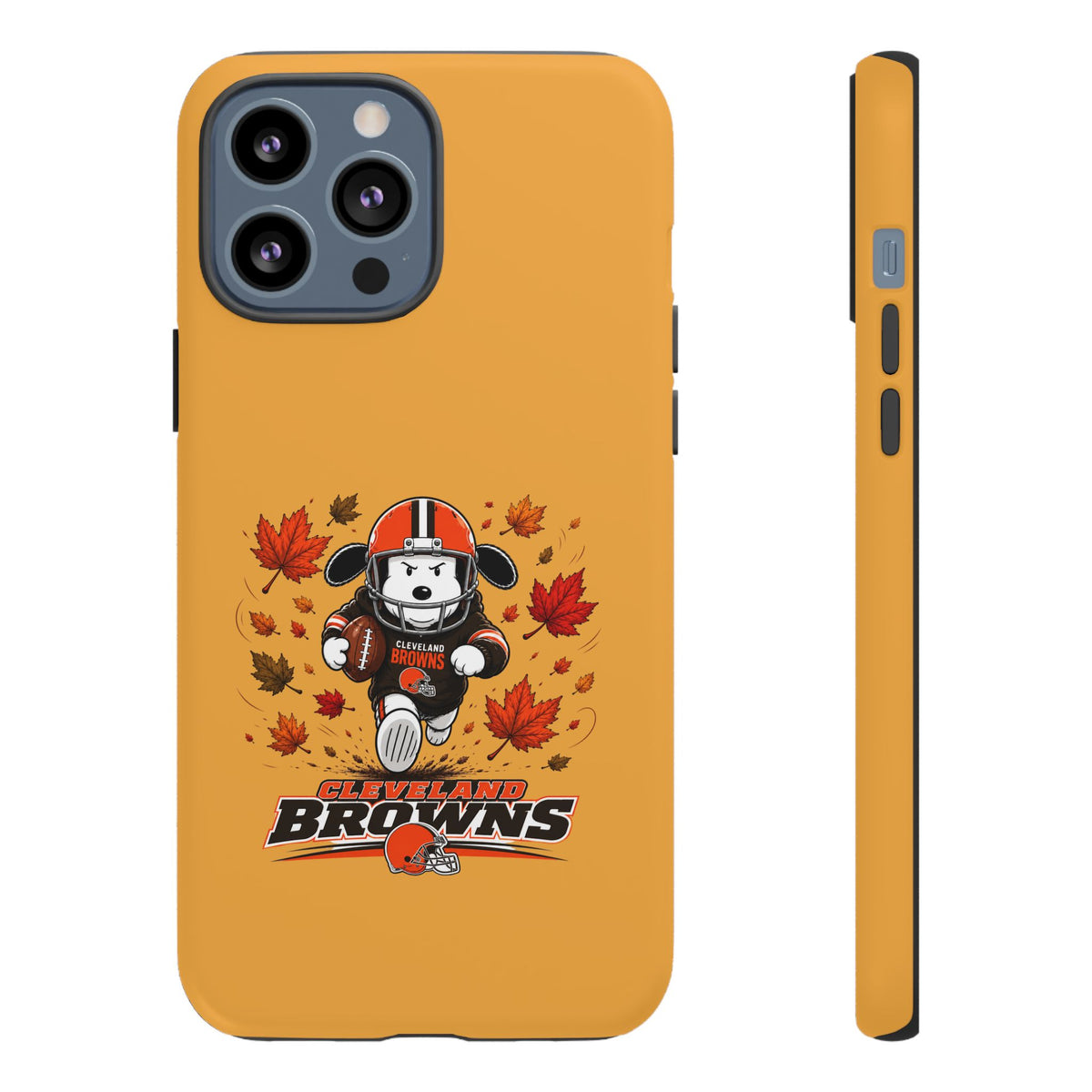Cleveland Browns Fall Snoopy Touchdown Phone Case, 55 Sizes