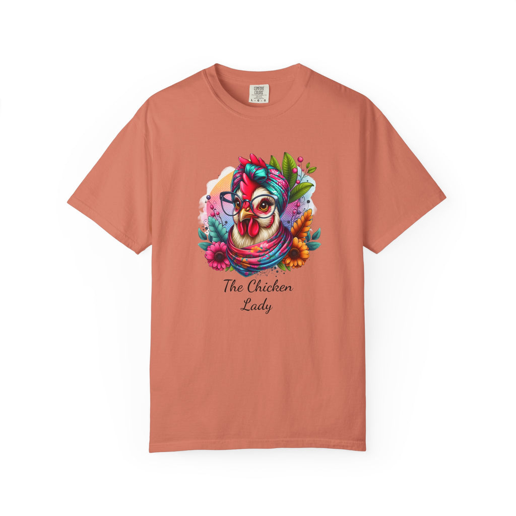 Personalized Chicken Lady T-shirt, Pet Chicken T-Shirt, Backyard Chickens
