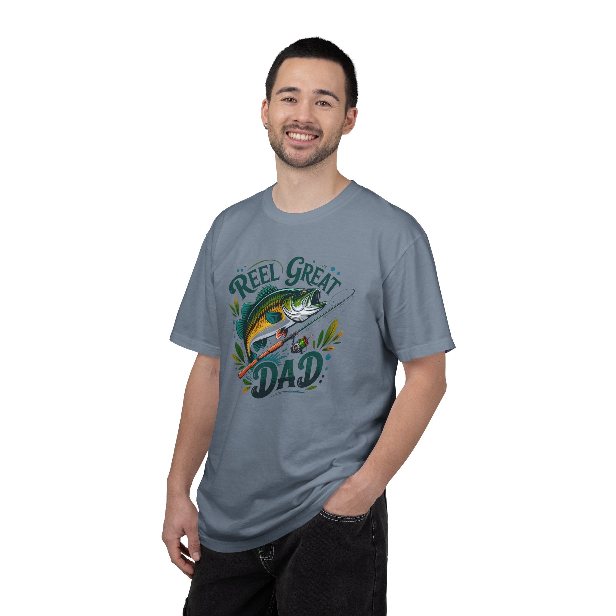 Reel Great Dad Fishing Father's Day T-Shirt