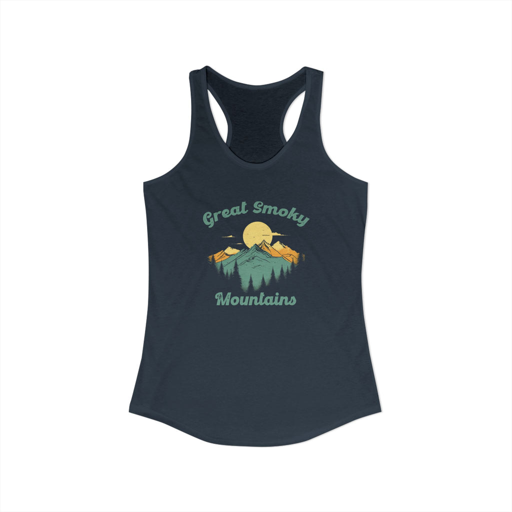 Smoky Mountains, Women's Ideal Racerback Tank