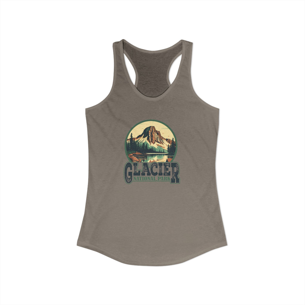 Glacier National Park Tank, Women's Ideal Racerback Tank