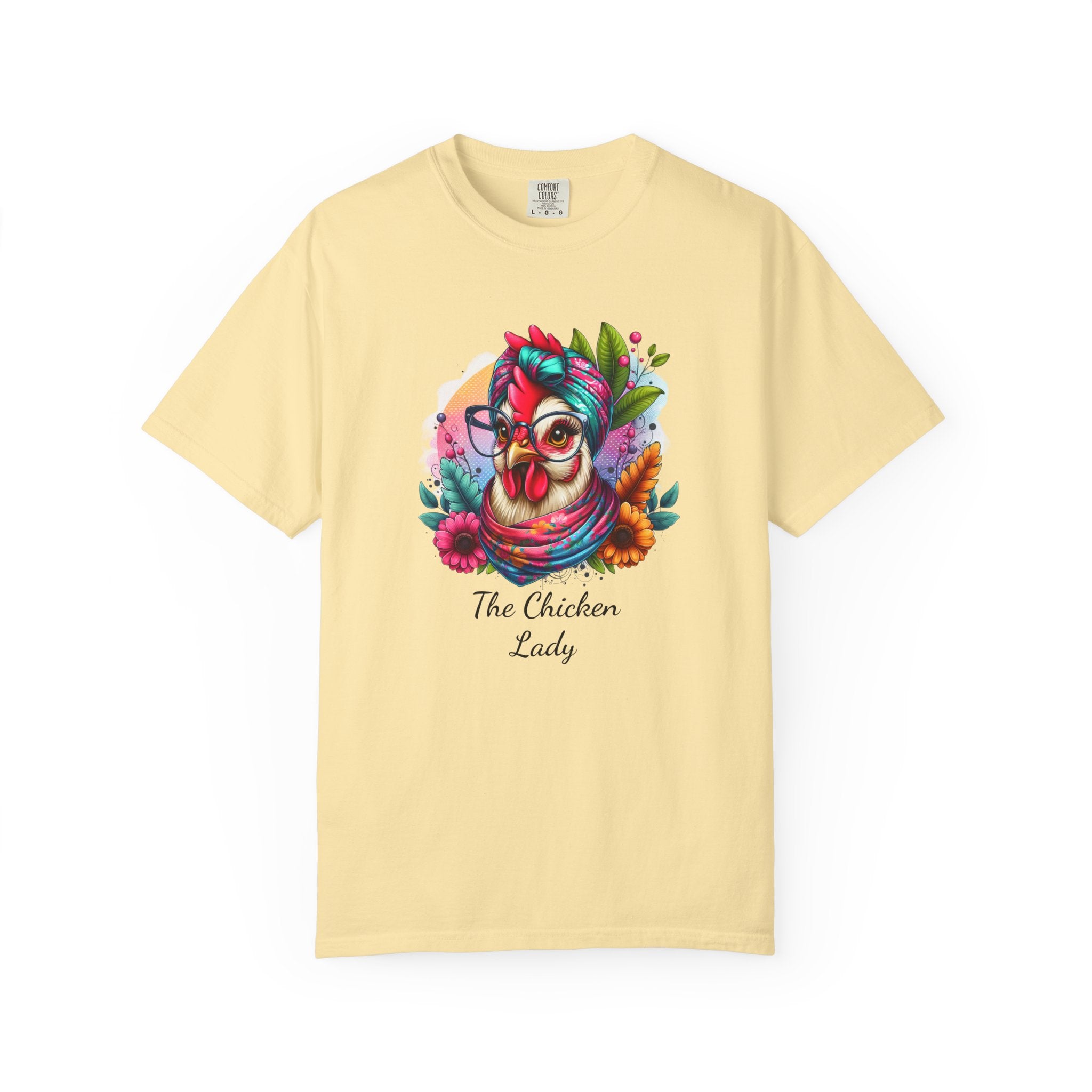 Personalized Chicken Lady T-shirt, Pet Chicken T-Shirt, Backyard Chickens