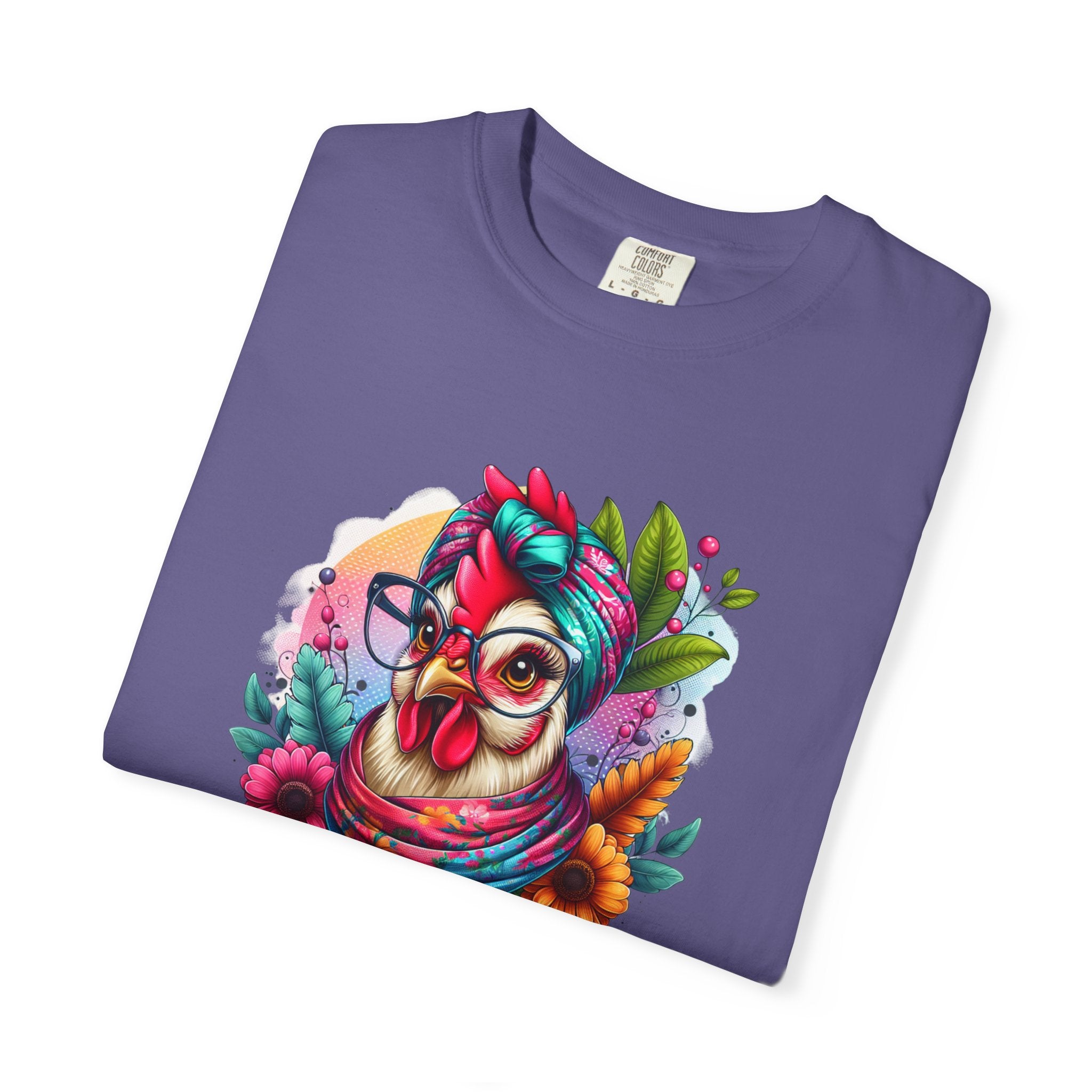 Personalized Chicken Lady T-shirt, Pet Chicken T-Shirt, Backyard Chickens