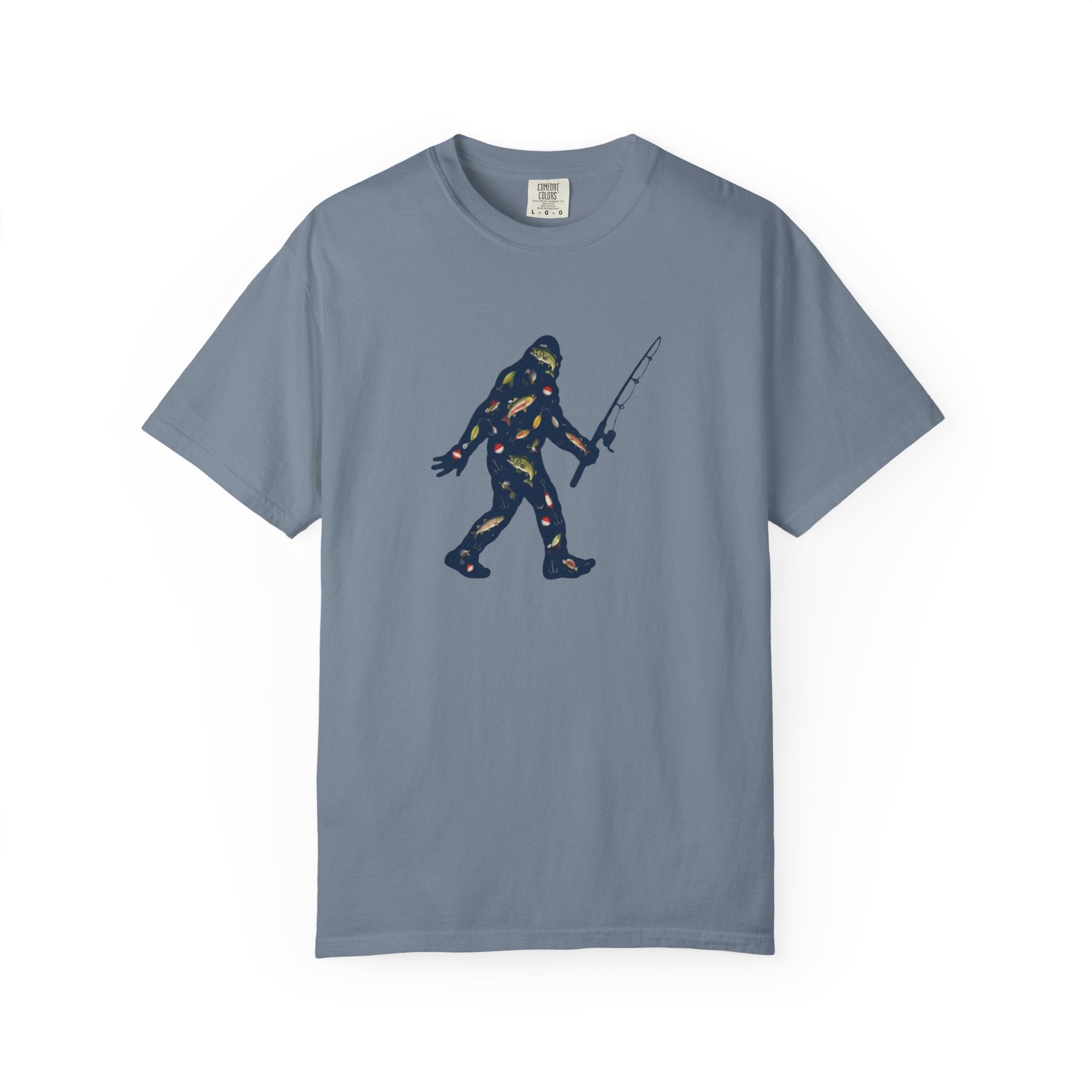 Bigfoot Fishing Father's Day T-Shirt,  Father's Day T-Shirt