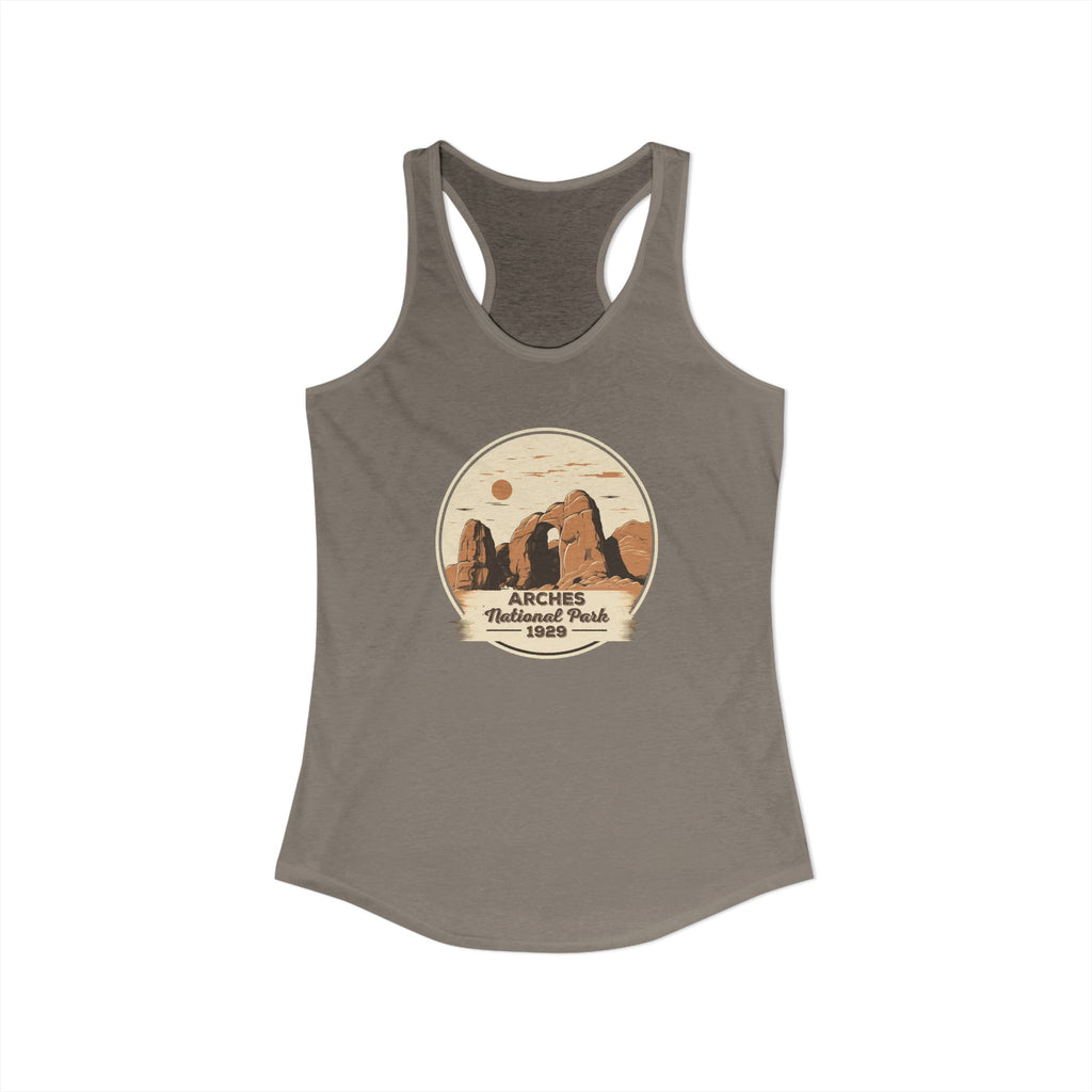 Arches National Park, Women's Ideal Racerback Tank, 4 Colors, Arizona Tank
