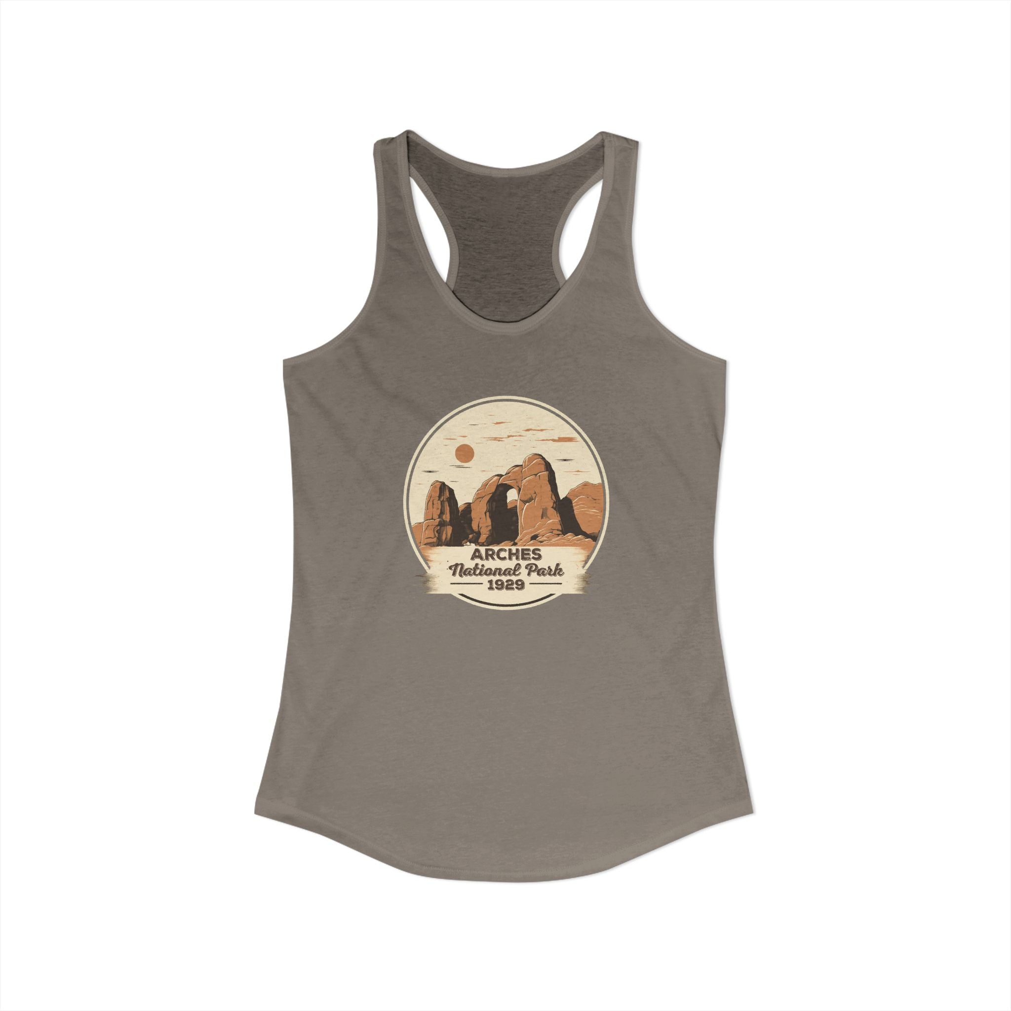 Arches National Park, Women's Ideal Racerback Tank, 4 Colors, Arizona Tank