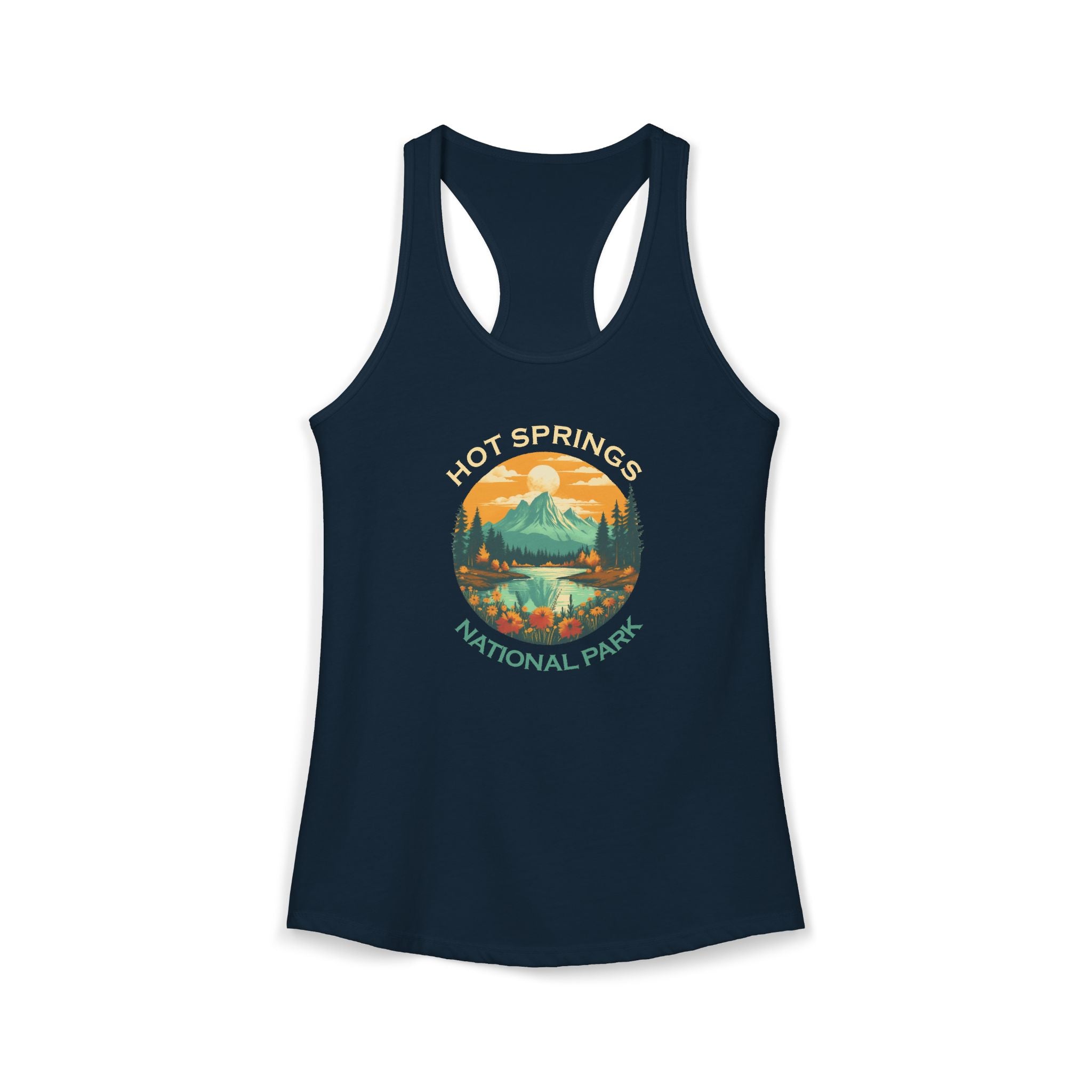 Hot Springs, Women's Ideal Racerback Tank
