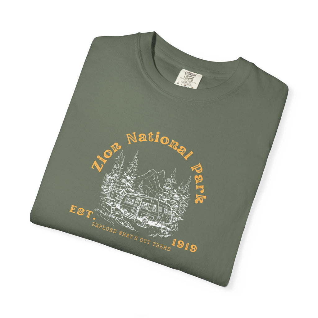Zion National Park, RV Camping, Unisex T-shirt