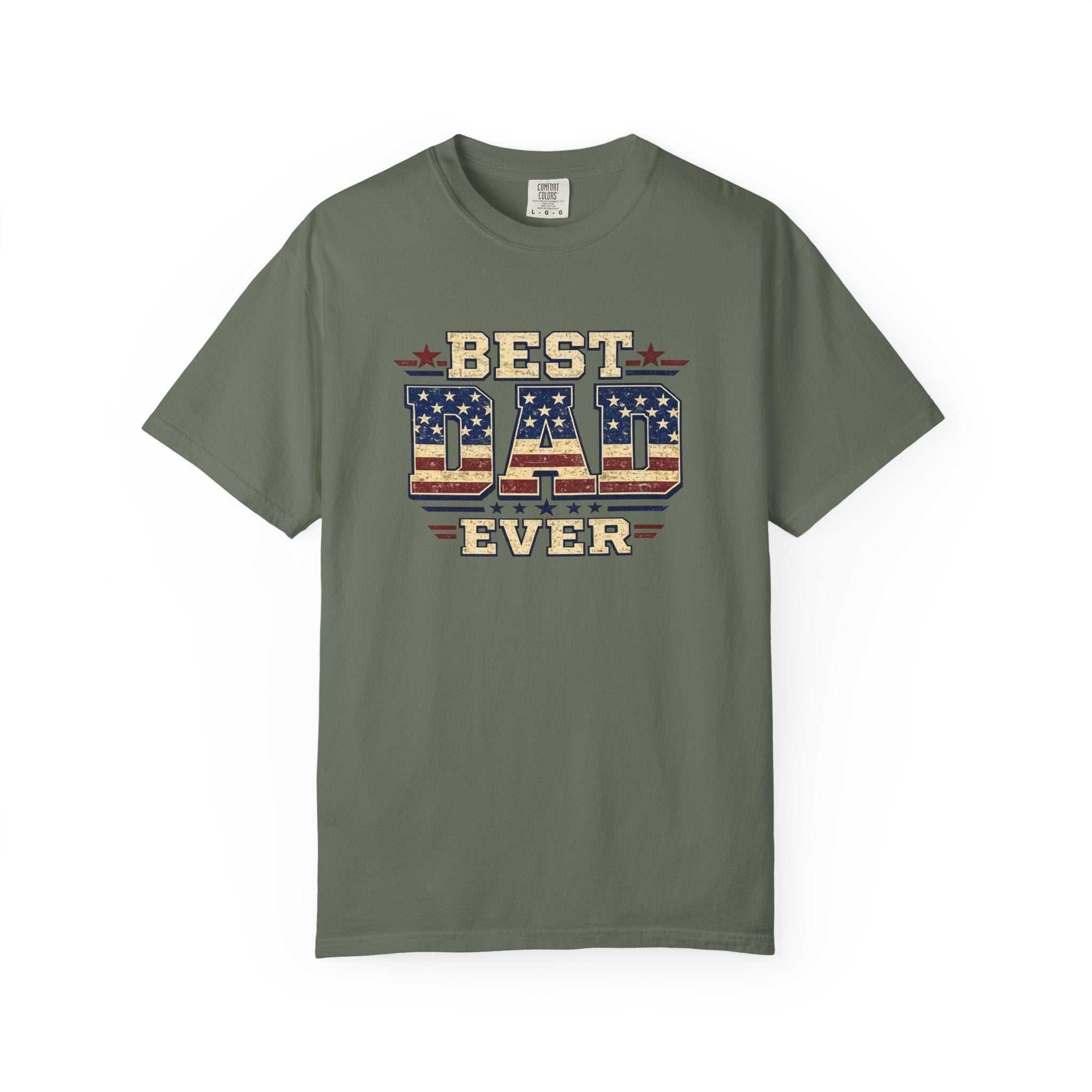 Best Dad Ever Patriotic Father's Day T-Shirt