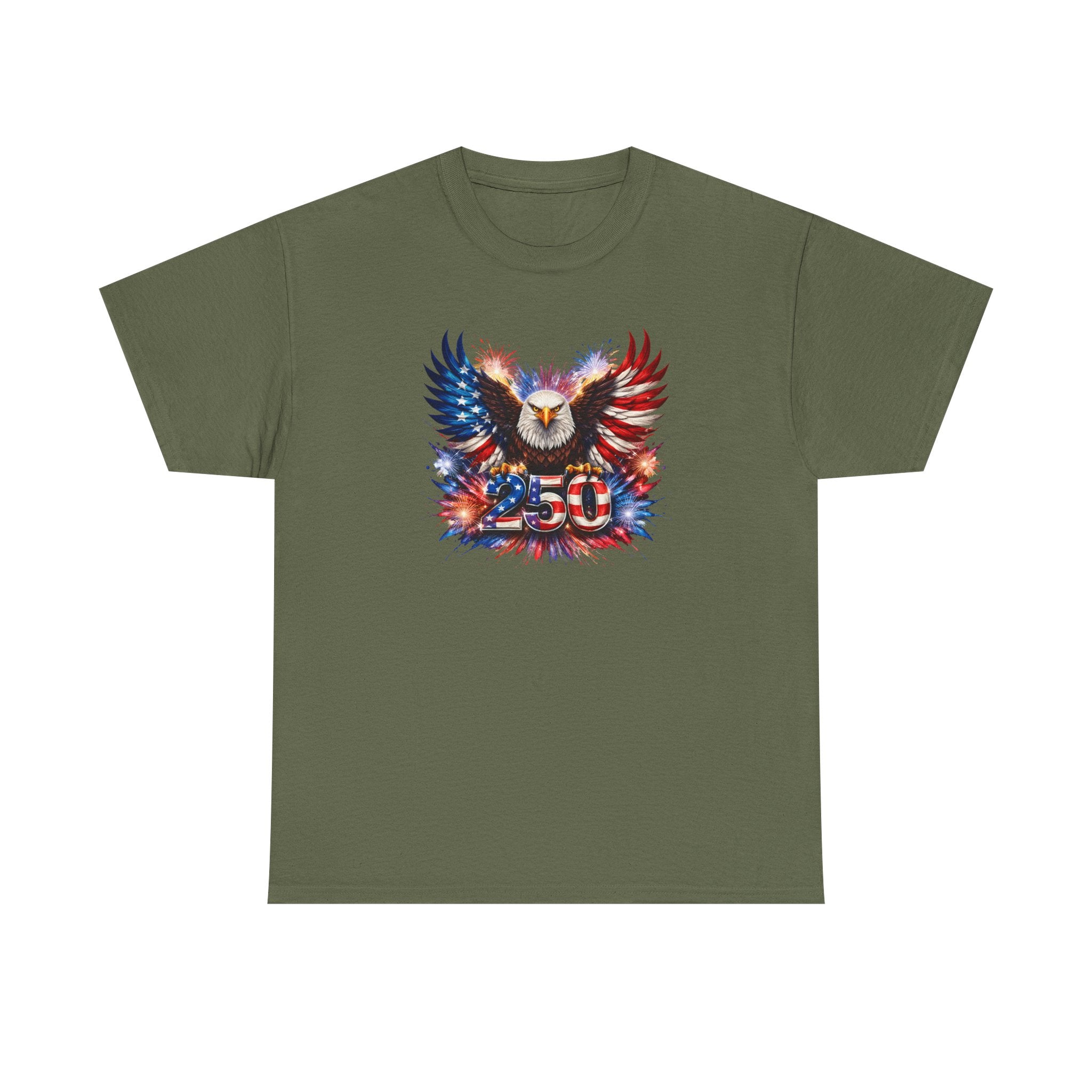 Copy of 250 Years of America Eagle T-Shirt — Men's Patriotic July 4th Tee
