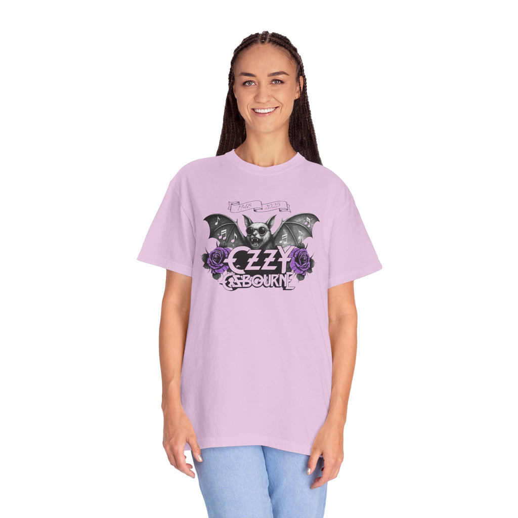 Vintage OZZY Bat T-Shirt, Memorial Blk Sabbath, Music Lover Tee, Custom Artistic Graphic, Casual Wear