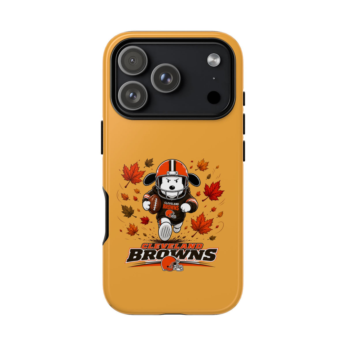 Cleveland Browns Fall Snoopy Touchdown Phone Case, 55 Sizes