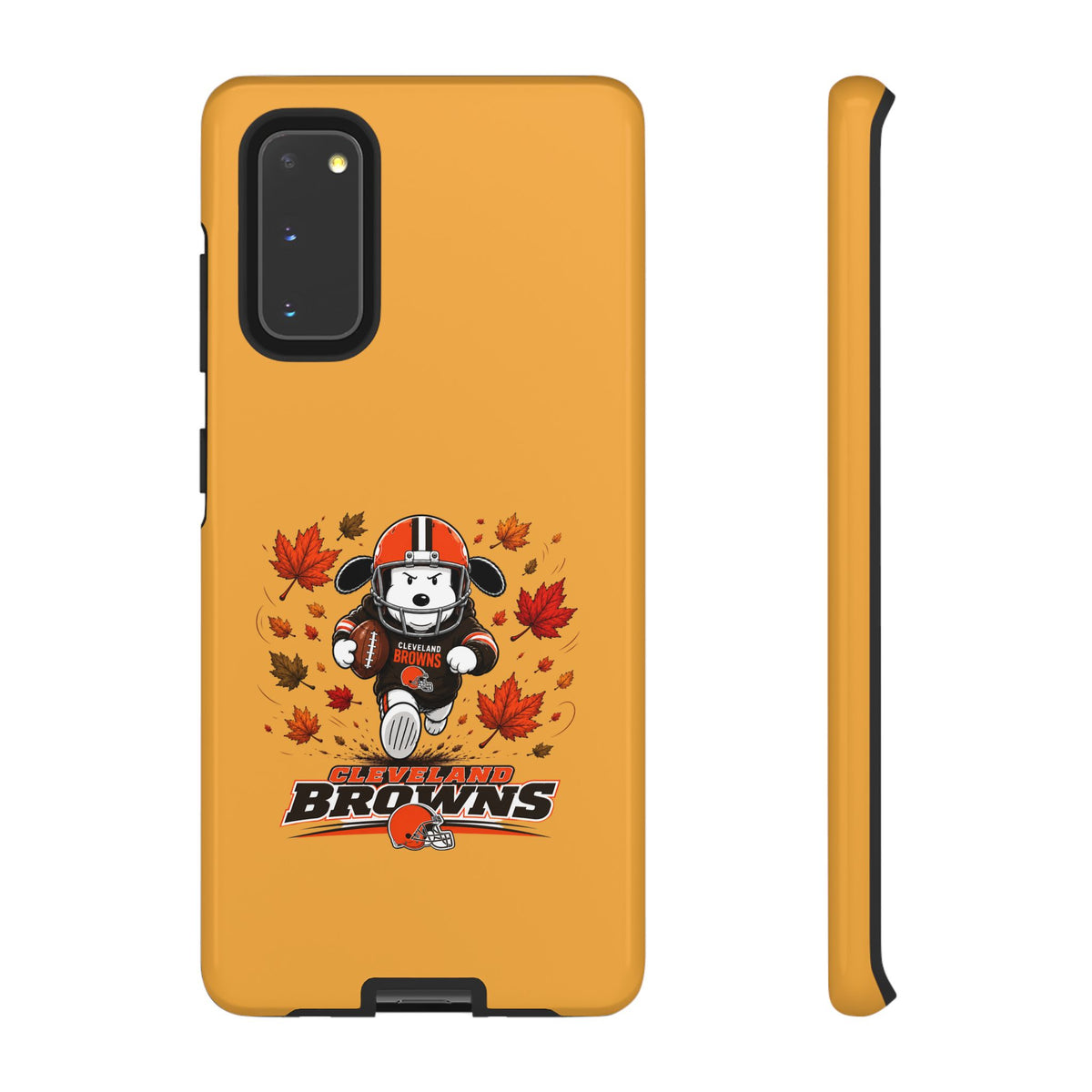 Cleveland Browns Fall Snoopy Touchdown Phone Case, 55 Sizes