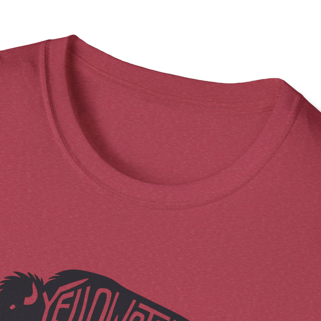 Yellowstone National Park Unisex T-Shirt, Nature Lover Gift, Adventure Tee, Travel Apparel, Eco-Friendly Fashion