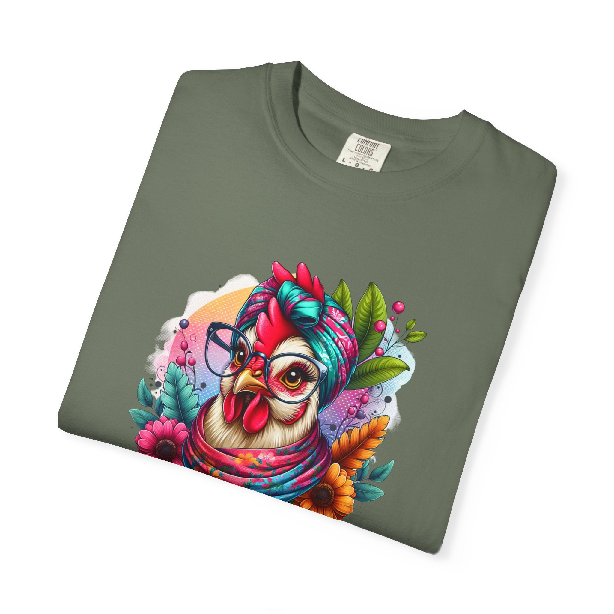 Personalized Chicken Lady T-shirt, Pet Chicken T-Shirt, Backyard Chickens