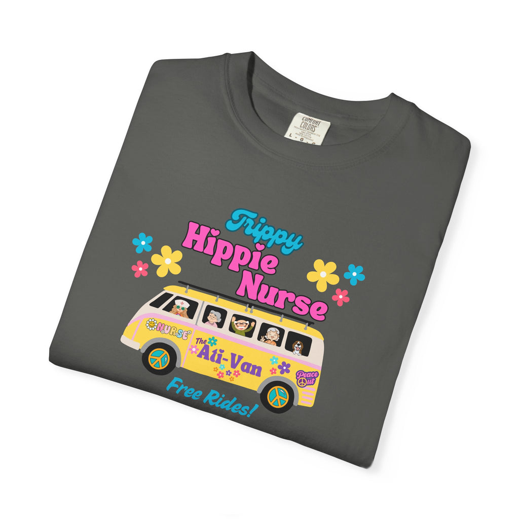 Funny Nurse T-Shirt, Ati-Van Ride, Unisex Tee, 100% Cotton, Nurse Gift, Soft Nurse T-Shirt
