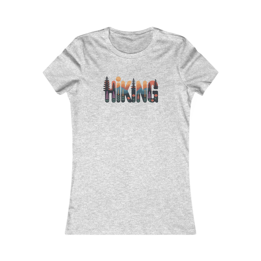 Women's Fitted, Hiking Tee, Outdoor T-shirt