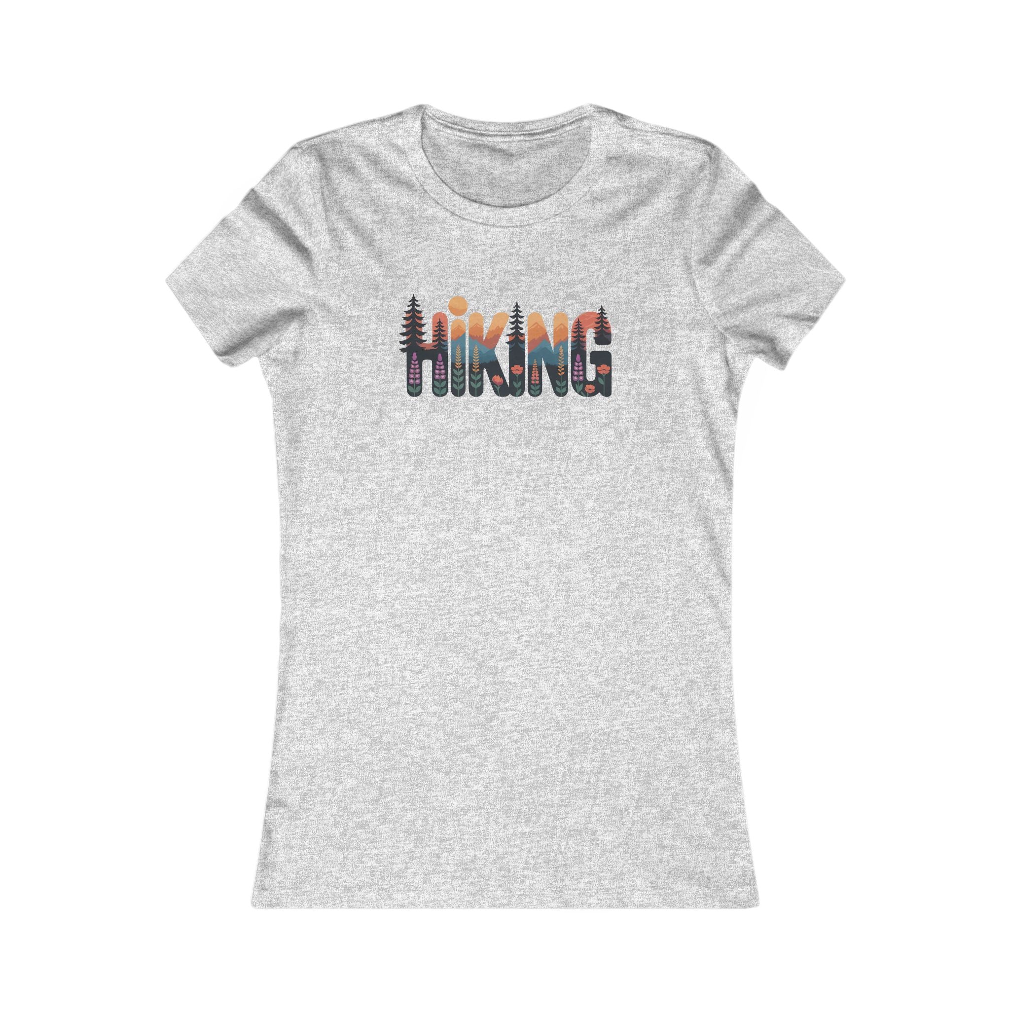 Women's Fitted, Hiking Tee, Outdoor T-shirt