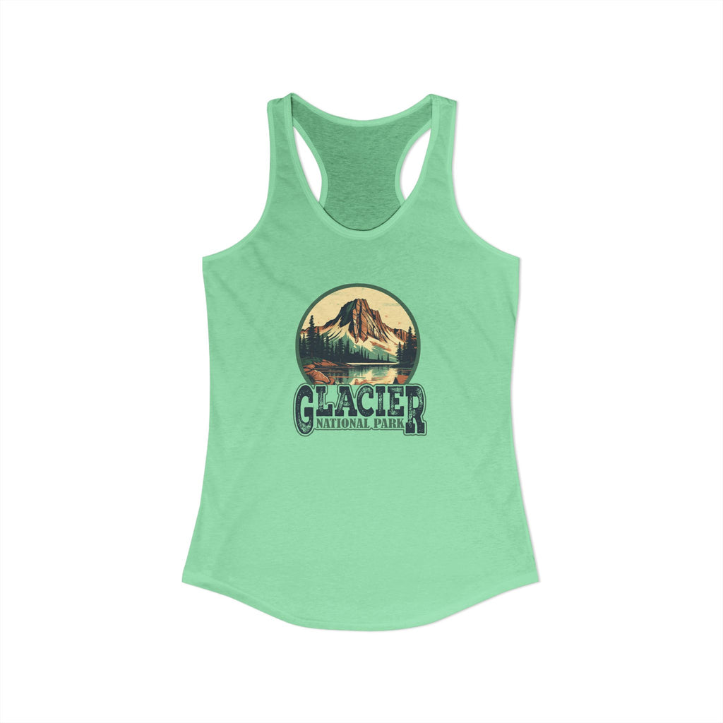Glacier National Park Tank, Women's Ideal Racerback Tank