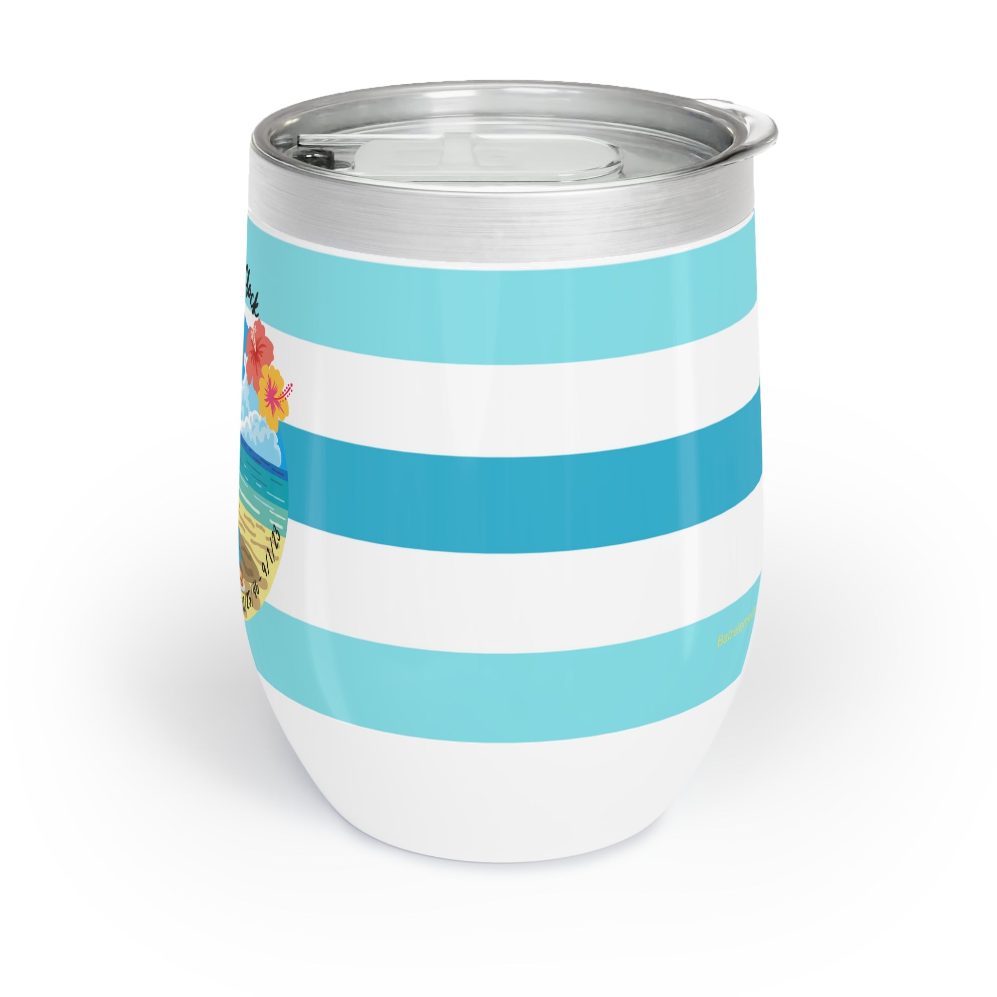 Five O'Clock Forever, Jimmy Buffett Tribute,  Insulated Cocktail Tumbler, 12 oz. , Insulated Thermos Mug