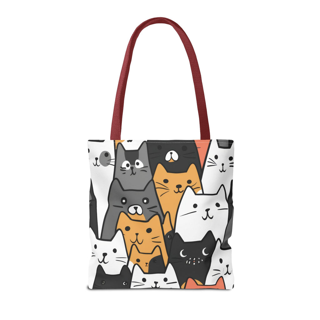 Cat Face Tote Bag, 3 Sizes