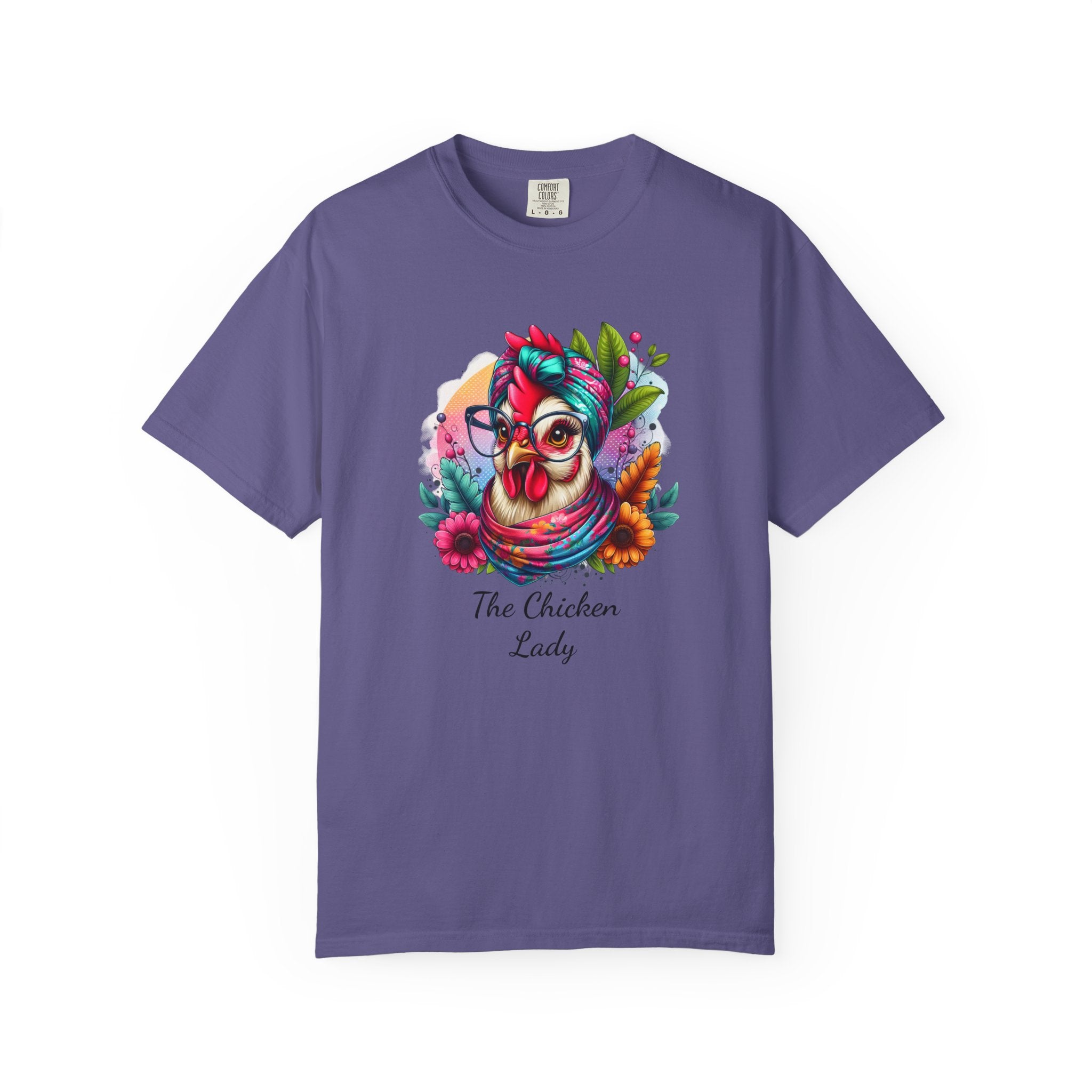 Personalized Chicken Lady T-shirt, Pet Chicken T-Shirt, Backyard Chickens