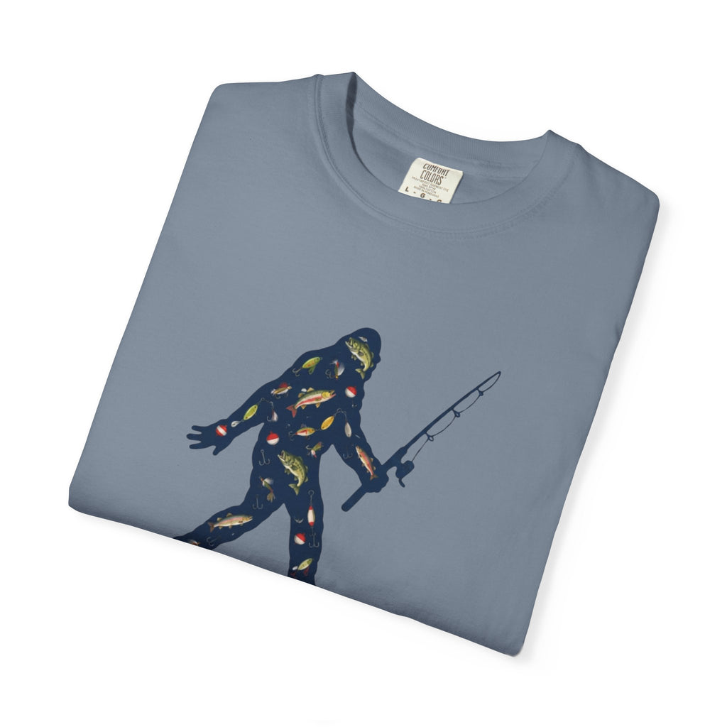 Bigfoot Fishing Father's Day T-Shirt,  Father's Day T-Shirt