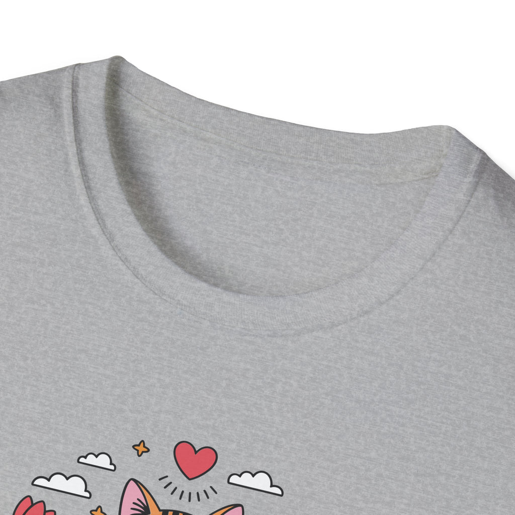 Inner Purrr Peace Cat T-Shirt, Cat Lovers Tee
