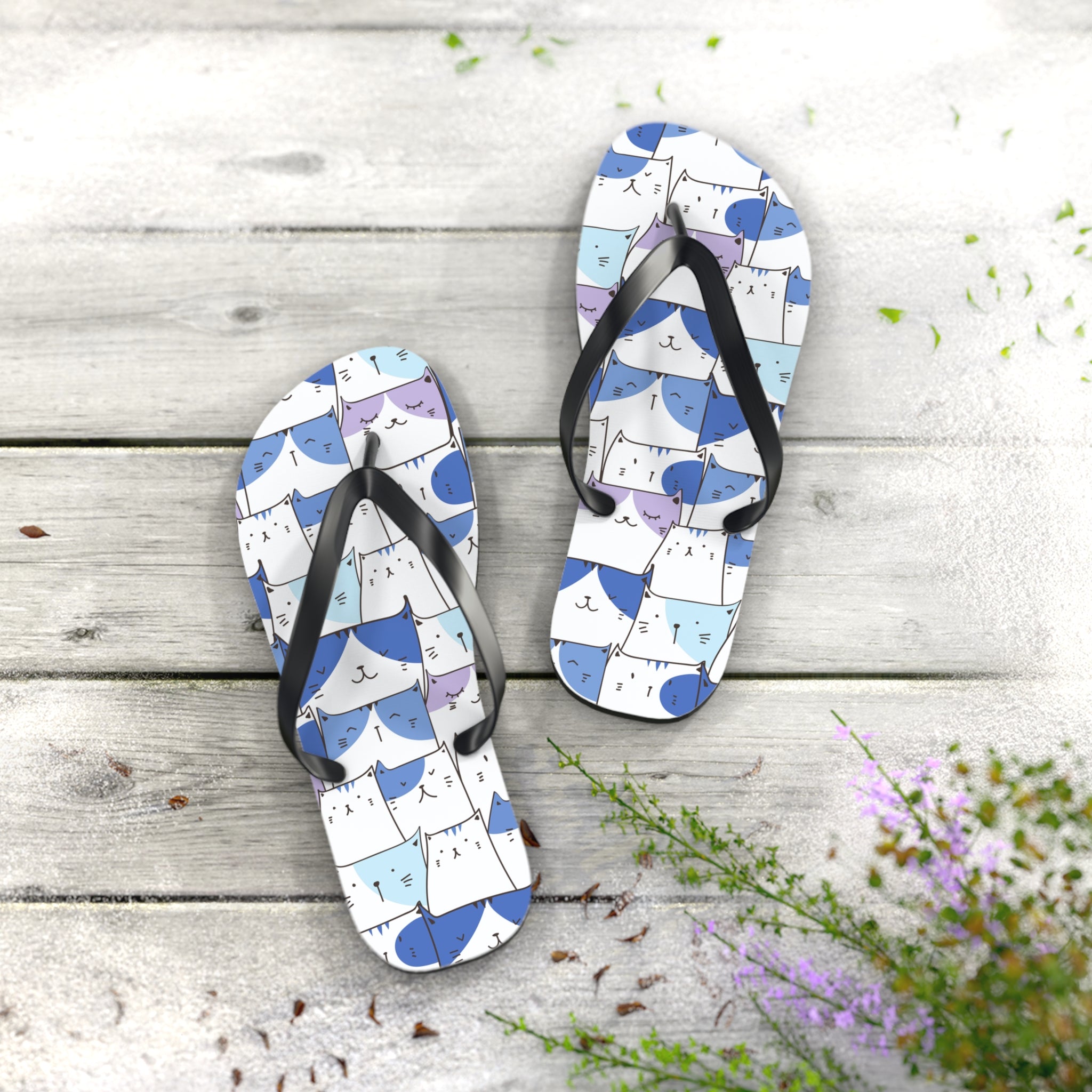Blu Cats Flip Flops
