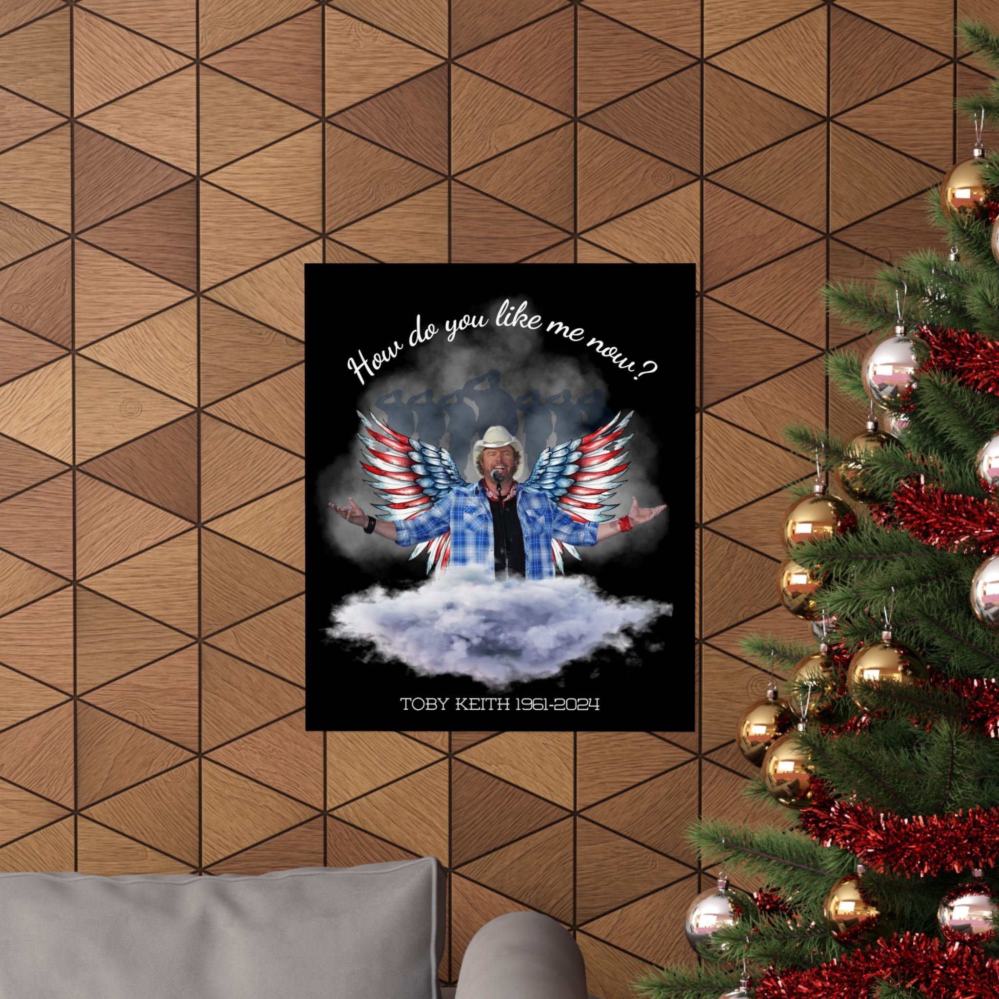 Toby Keith, "How do you like me now?" Matte Posters