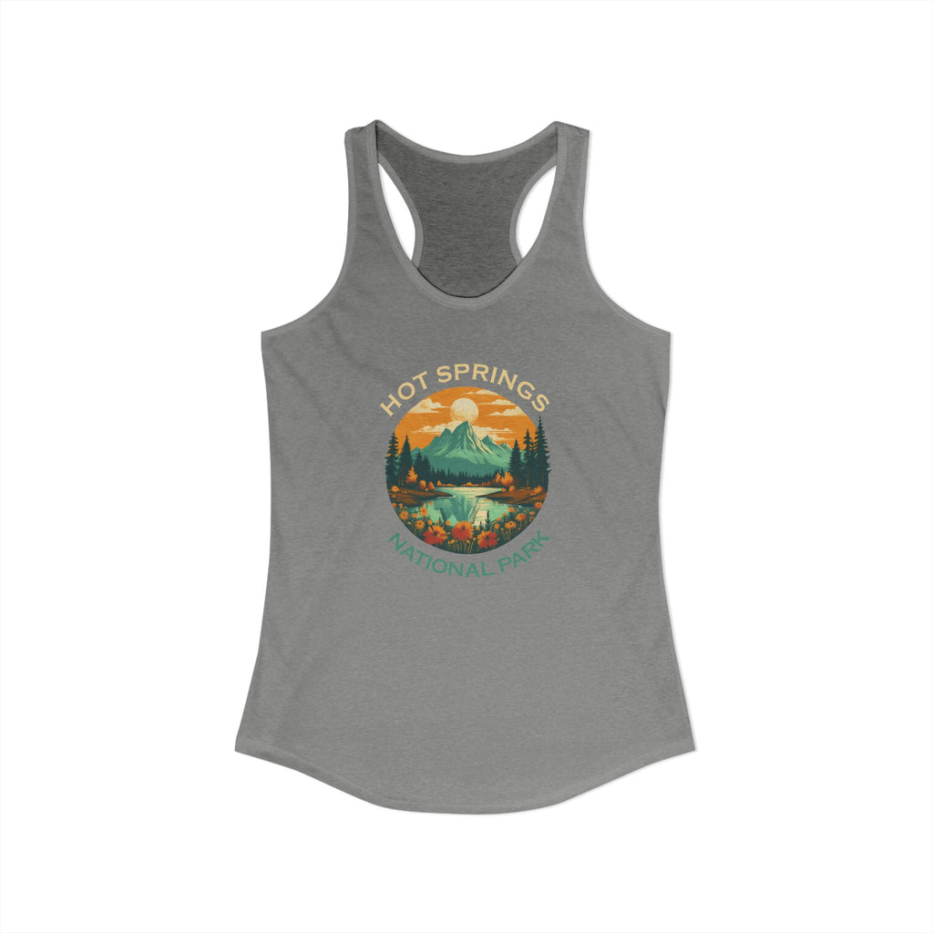 Hot Springs, Women's Ideal Racerback Tank