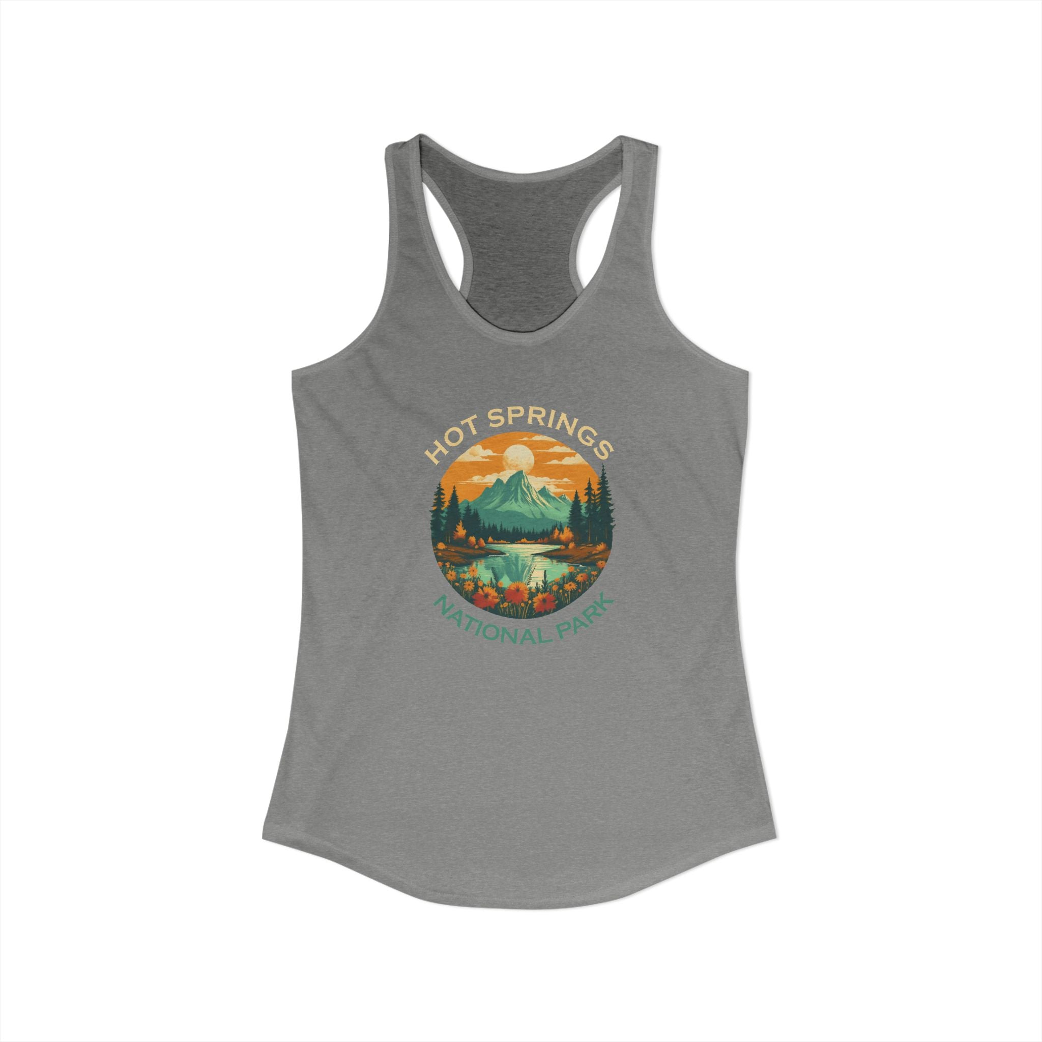 Hot Springs, Women's Ideal Racerback Tank