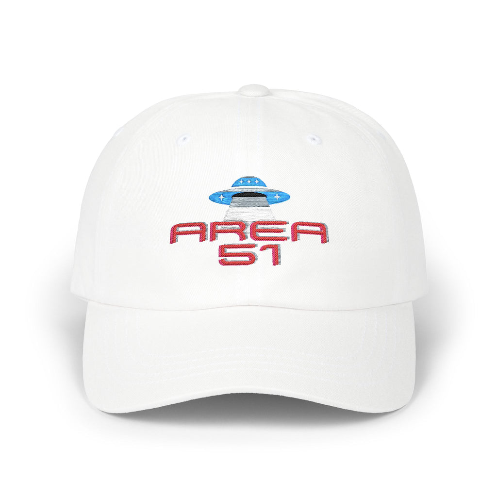 Embroidered Alien Cap, UFO Hat for UFO Hunters, Unisex Dad Hat, Area 51 Hat, Men's Women's Baseball Cap