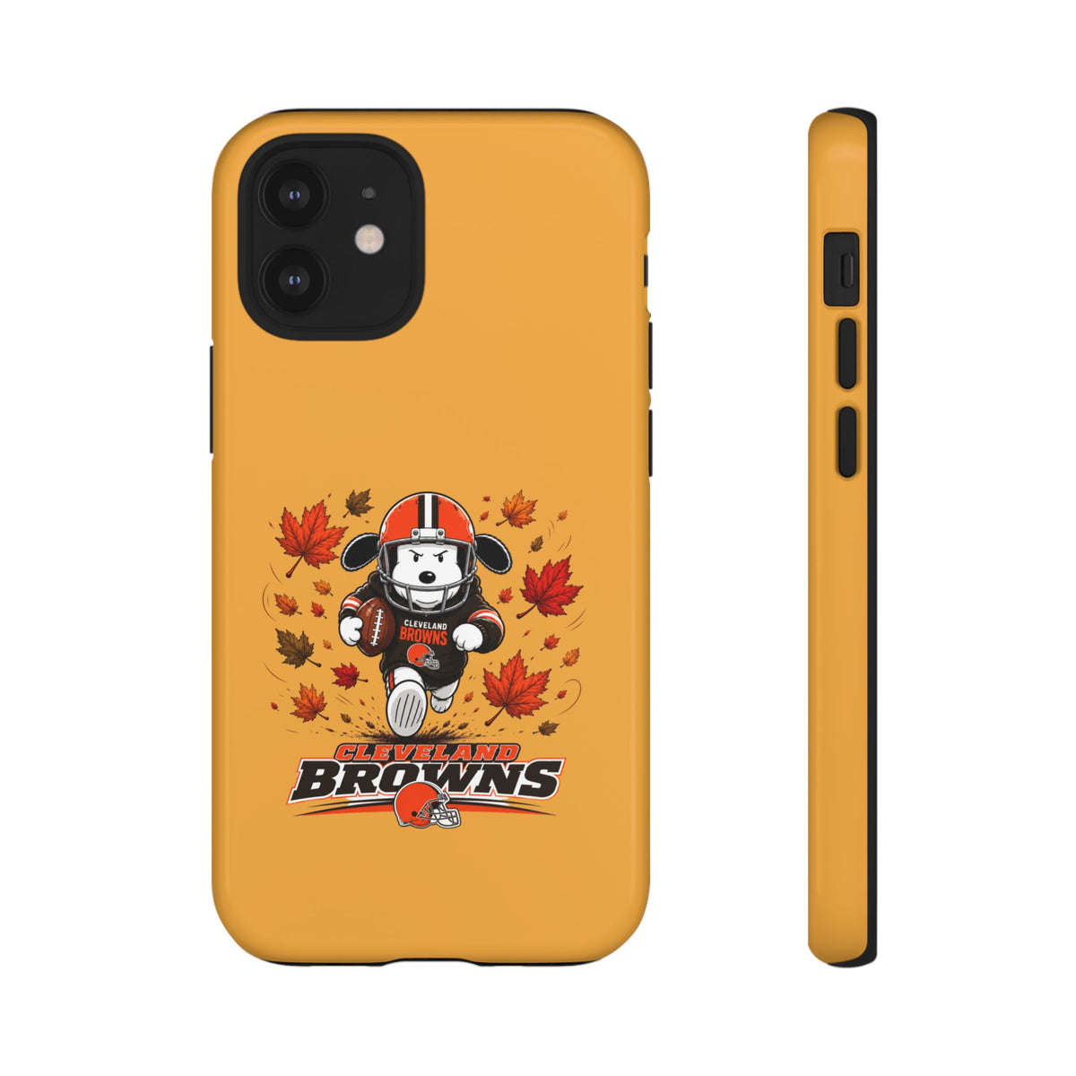 Cleveland Browns Fall Snoopy Touchdown Phone Case, 55 Sizes