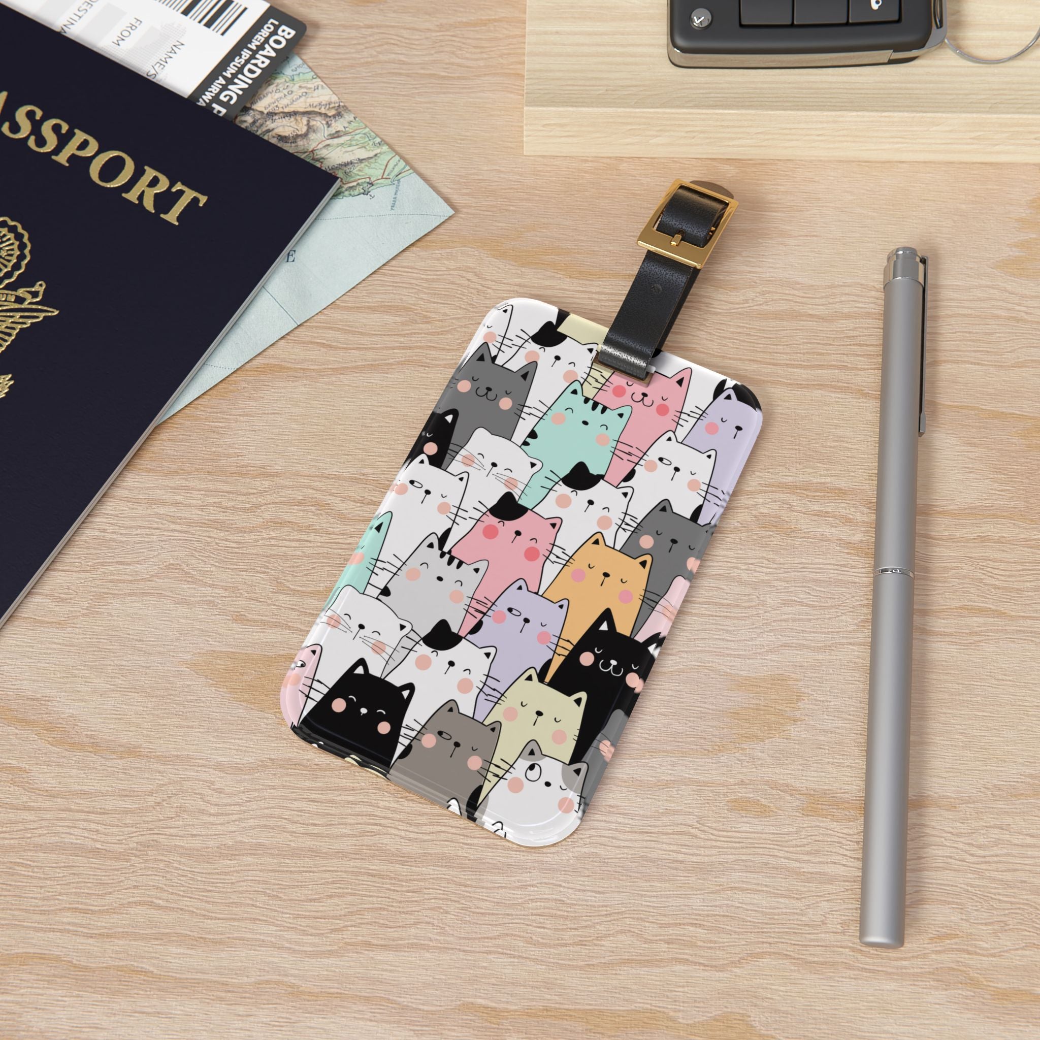 Happy Cat Luggage, Luggage Tag